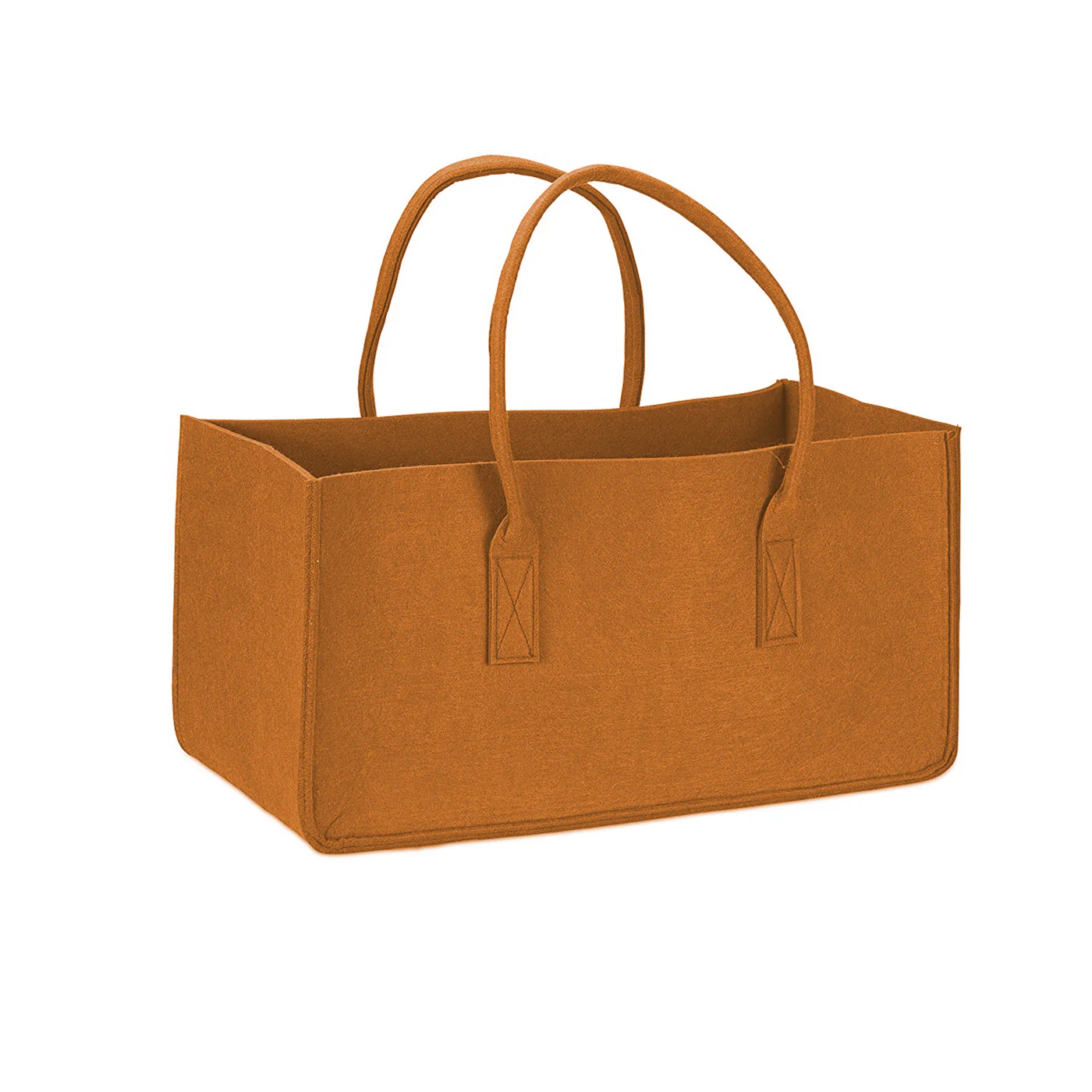 Filztasche Kaminholz Hellbraun Tragetasche, Felt Bag