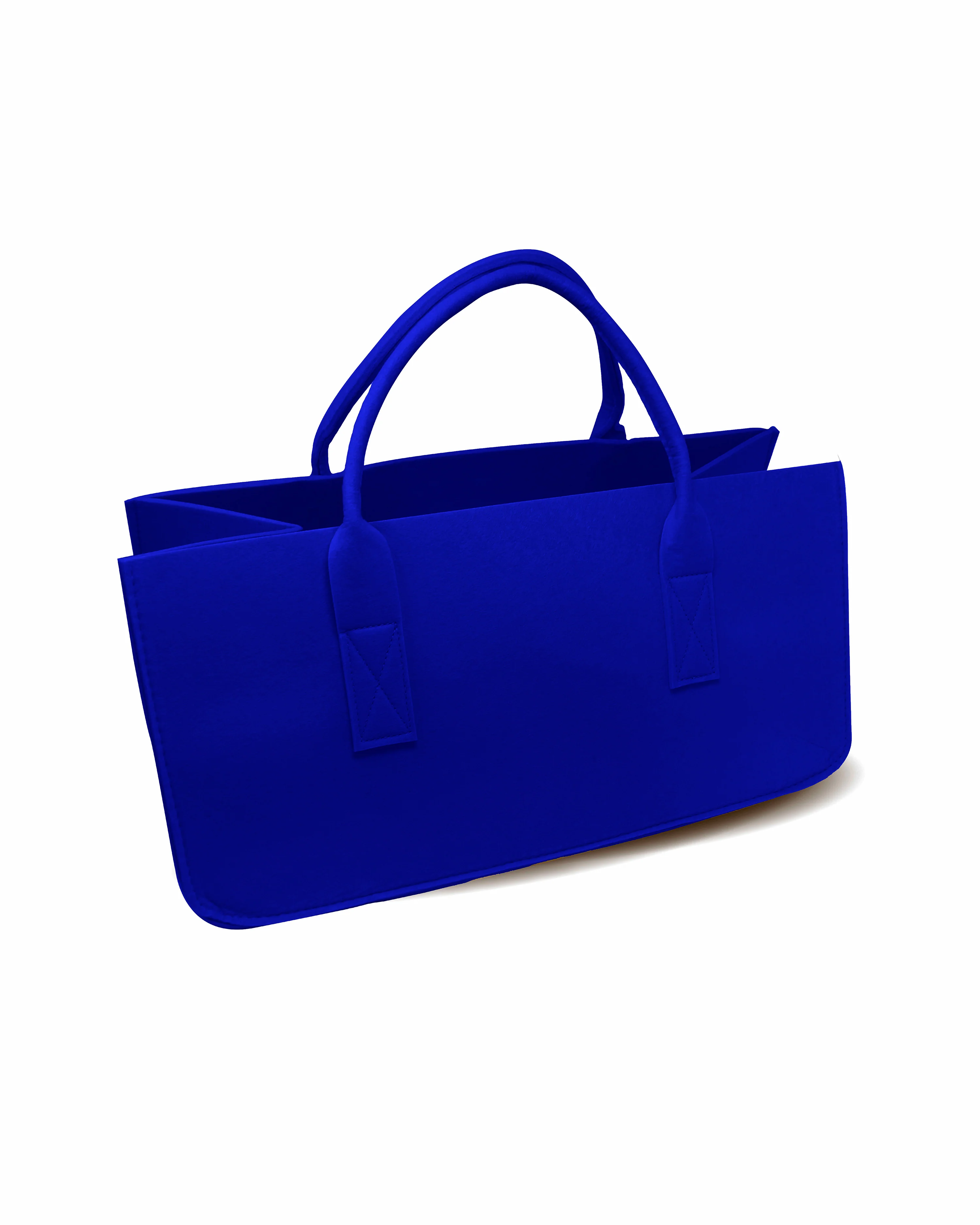 Filztasche Kaminholz Royalblau Tragetasche, Felt Bag