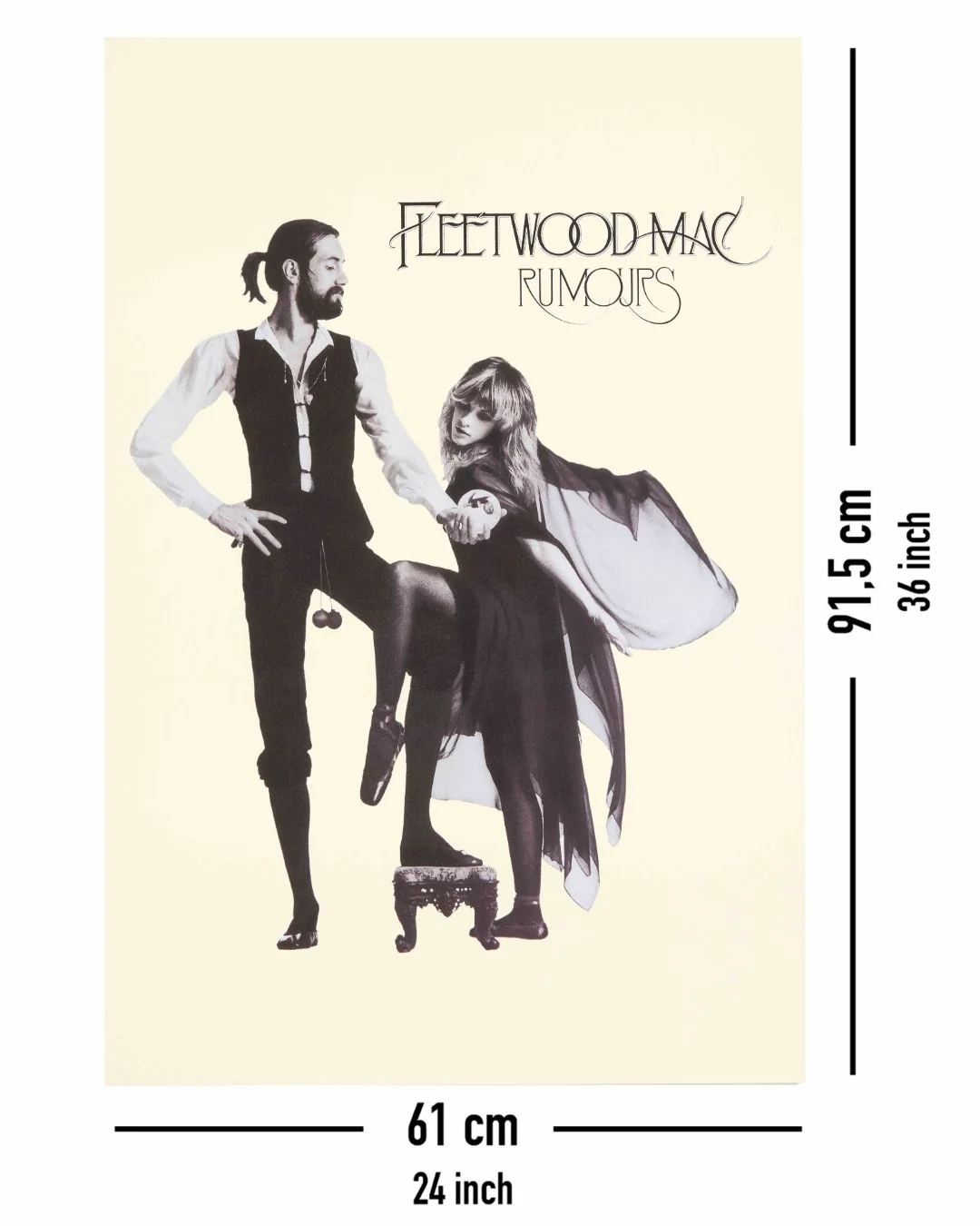 Fleetwood Mac Poster Rumours LP Cover - Image 4