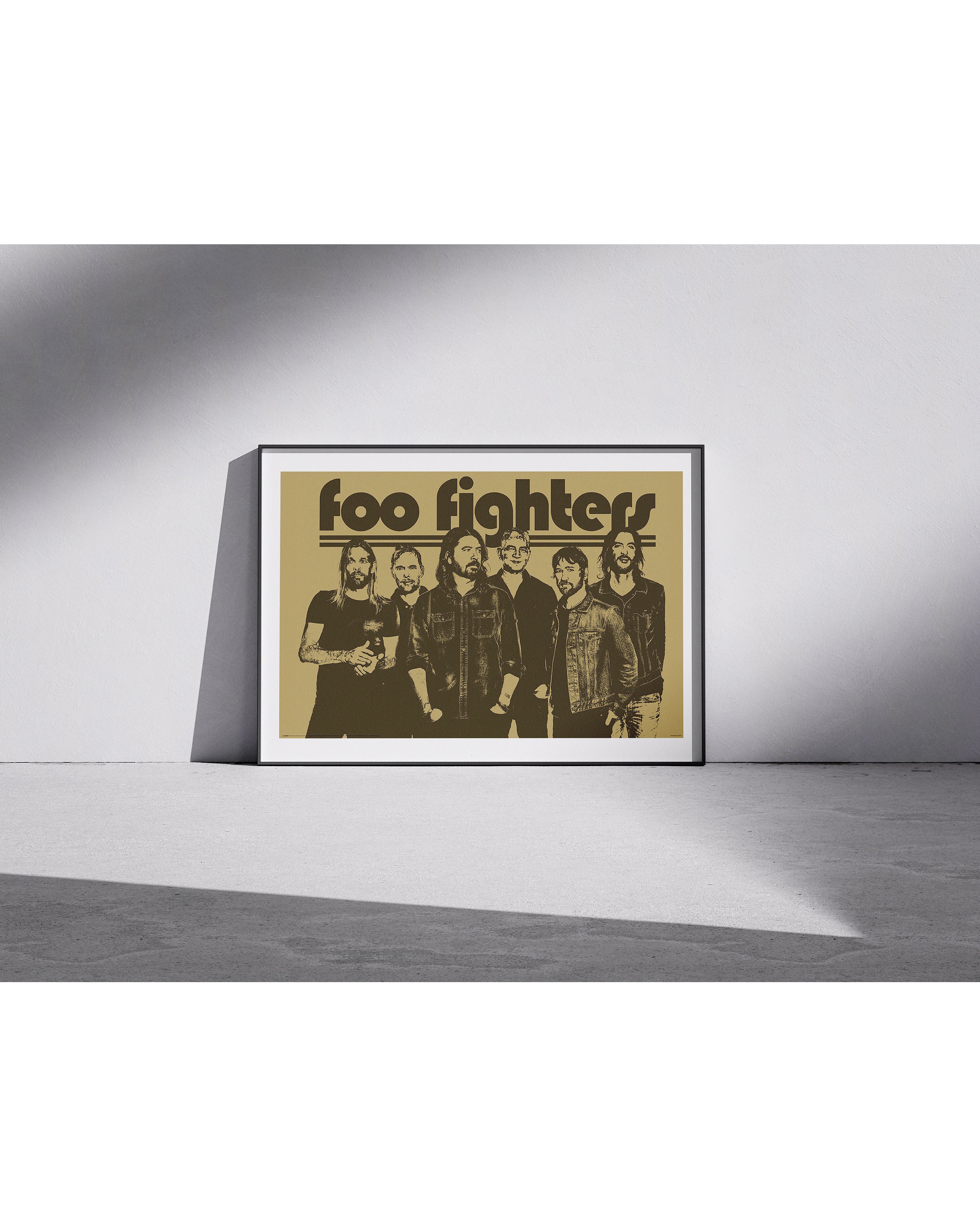 Foo Fighters Poster | 61x91,5 cm | Group | Sepia Vintage Design - Image 3