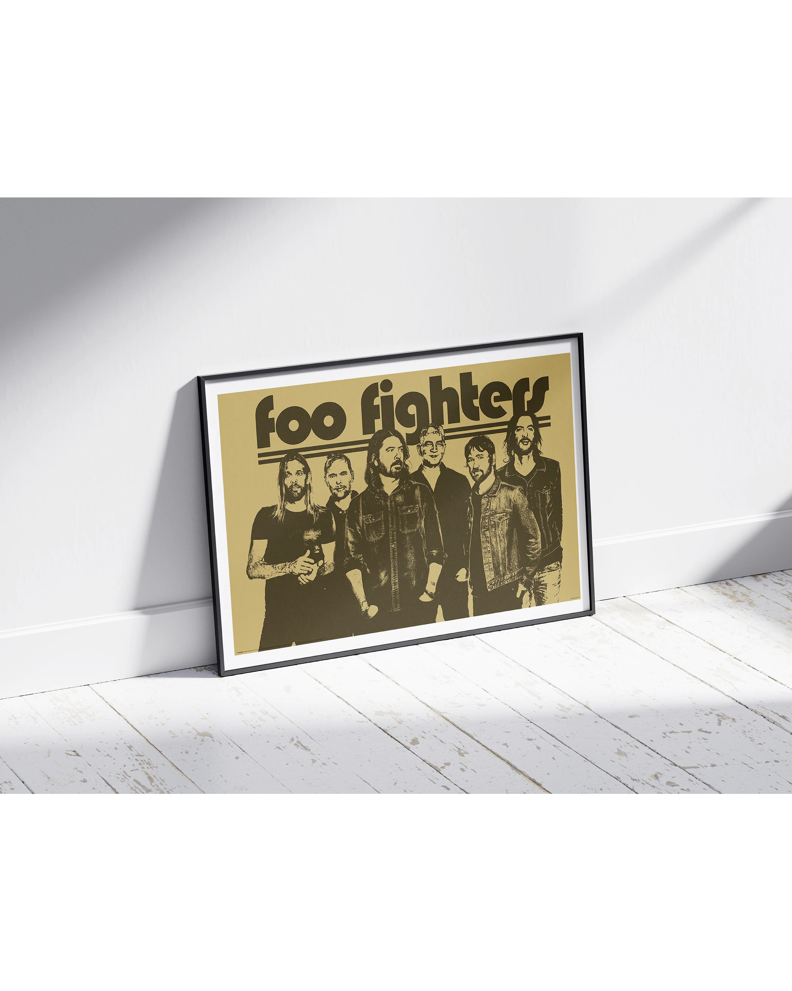 Foo Fighters Poster | 61x91,5 cm | Group | Sepia Vintage Design - Image 4