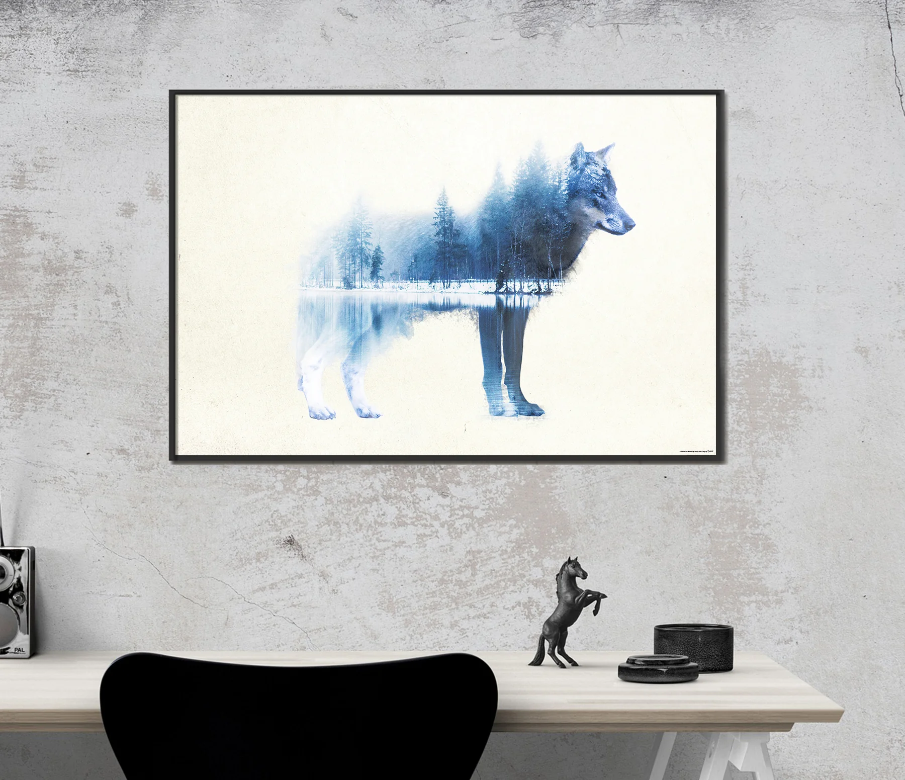 Forest Wolf Poster Madeleine - Image 3