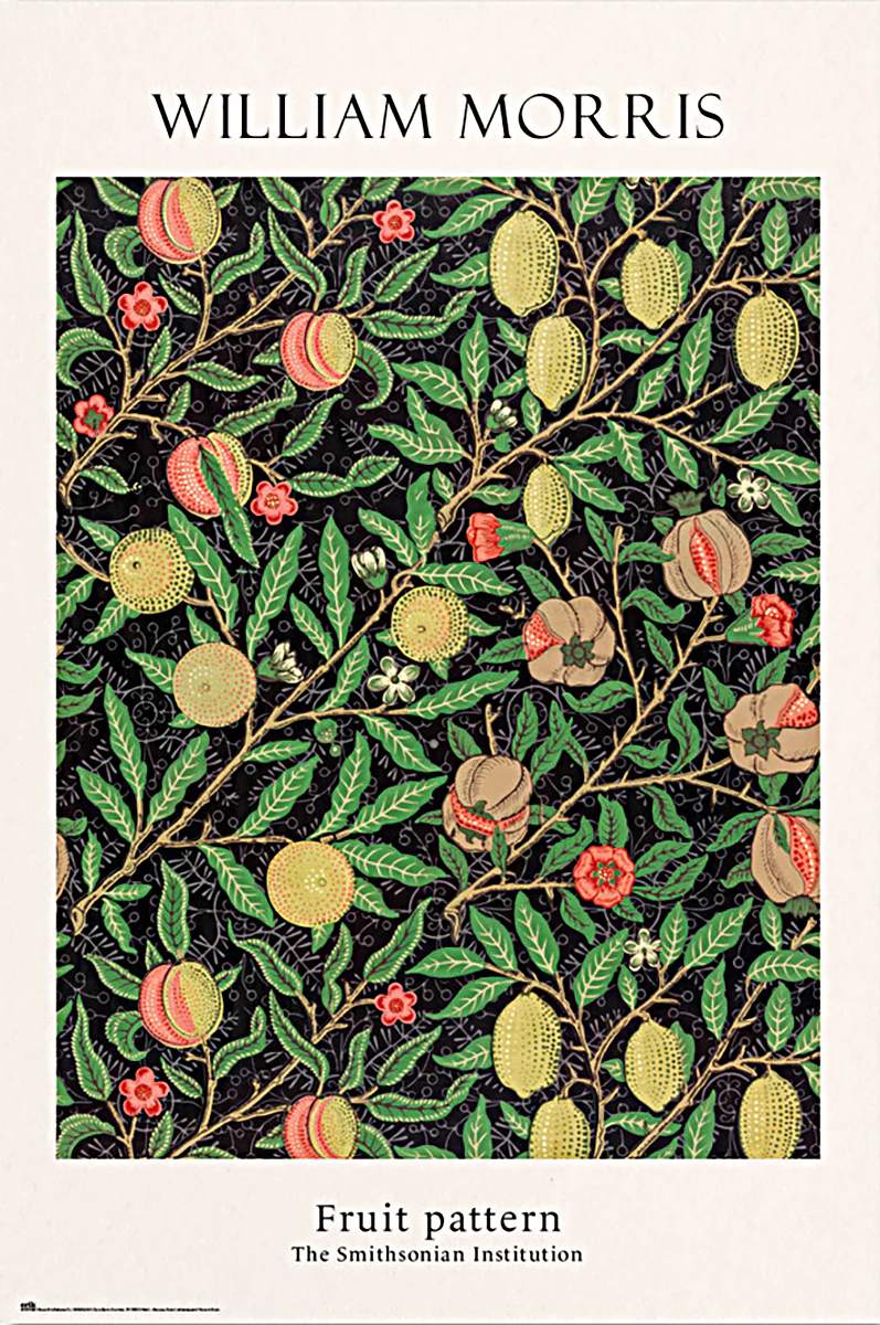Fruit Pattern Poster William Morris