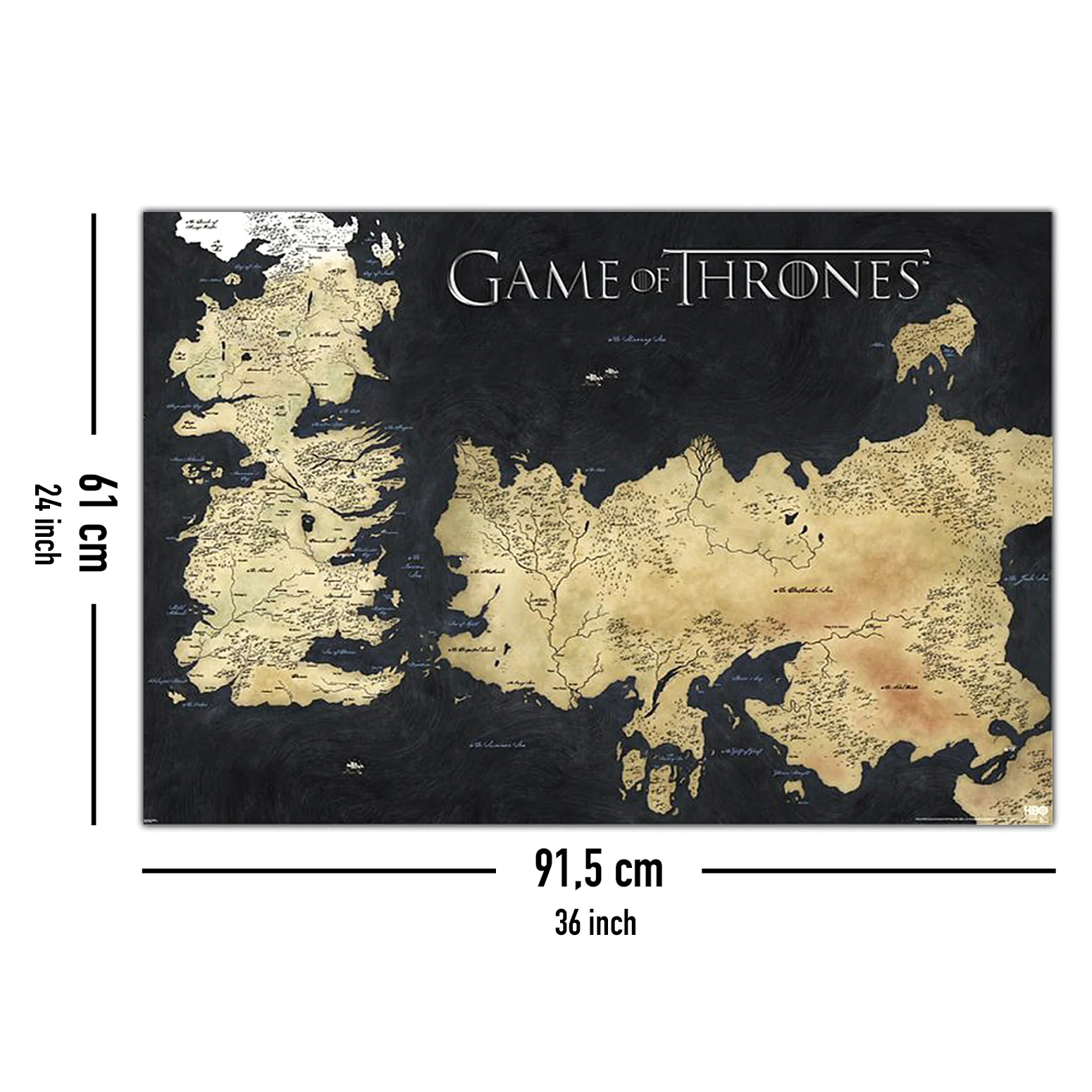 Game of Thrones Poster Die sieben Königslande - Image 10