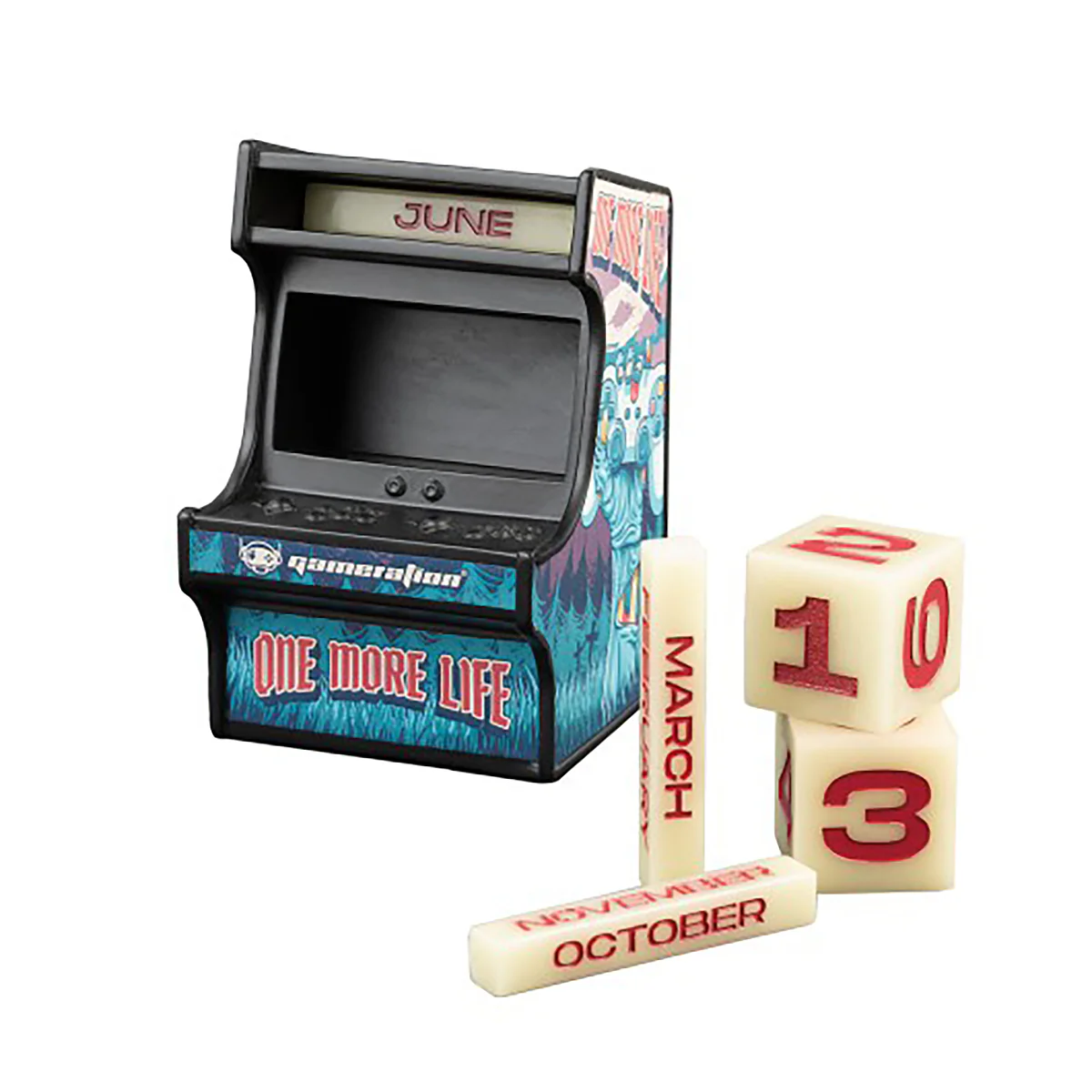 Gameration One more Life Ewiger 3D Kalender Arcade - Image 2