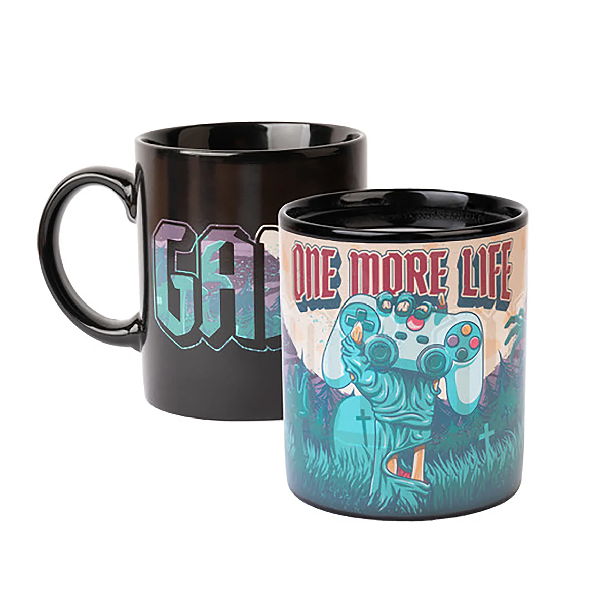 Gameration One more Life Thermoeffekt-Tasse
