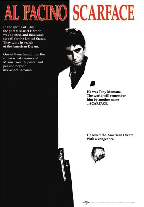 Gangster Movies Poster 3er-Set Der Pate, Scarface, GoodFellas - Image 3