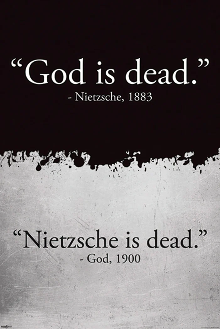 God is Dead (Gott ist tot) Nietzsche is Dead Poster - Image 6