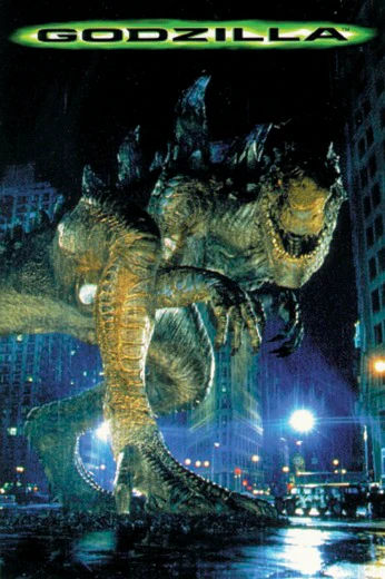 Postkarte Godzilla