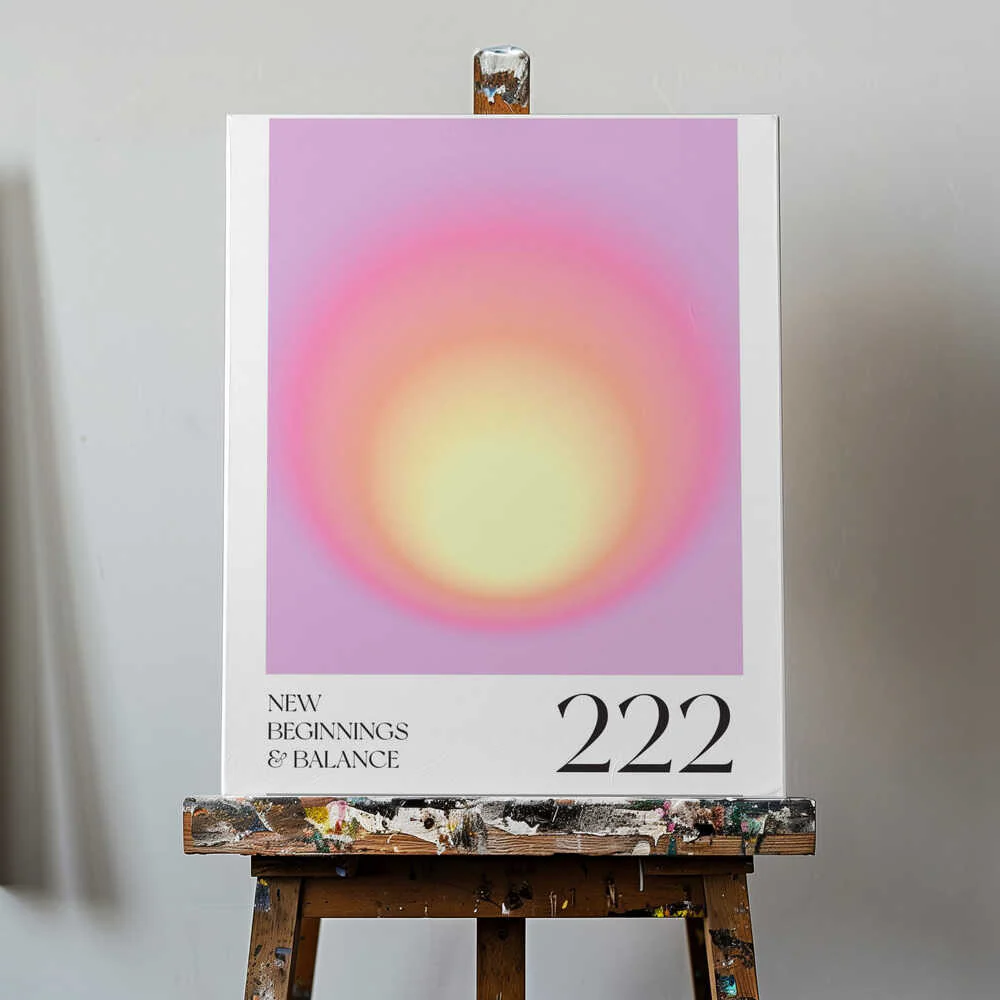Gradient with Soft Pink and Yellow Hues - Image 4