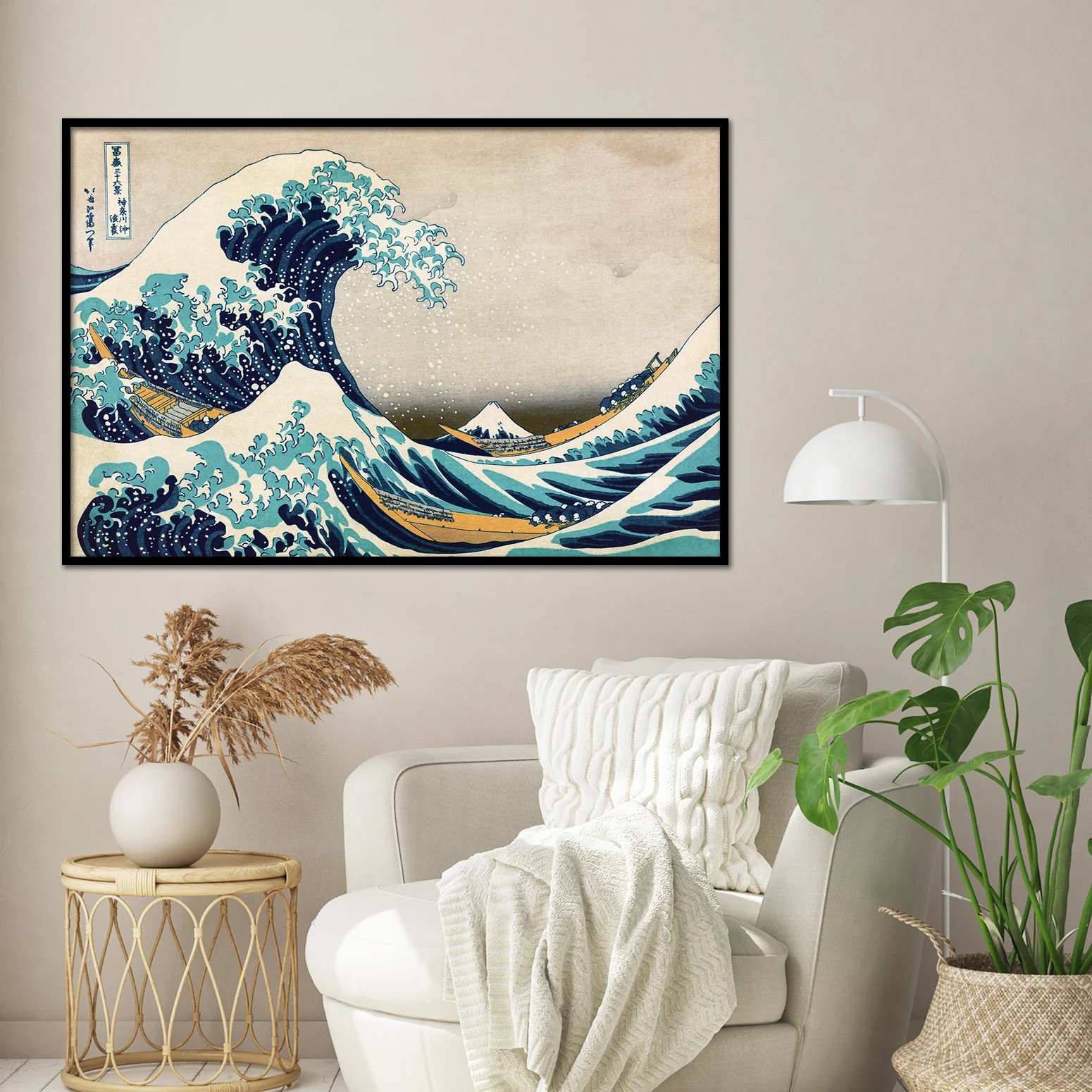 Great Wave Off Kanagawa Poster Katsushika Hokusai - Image 2