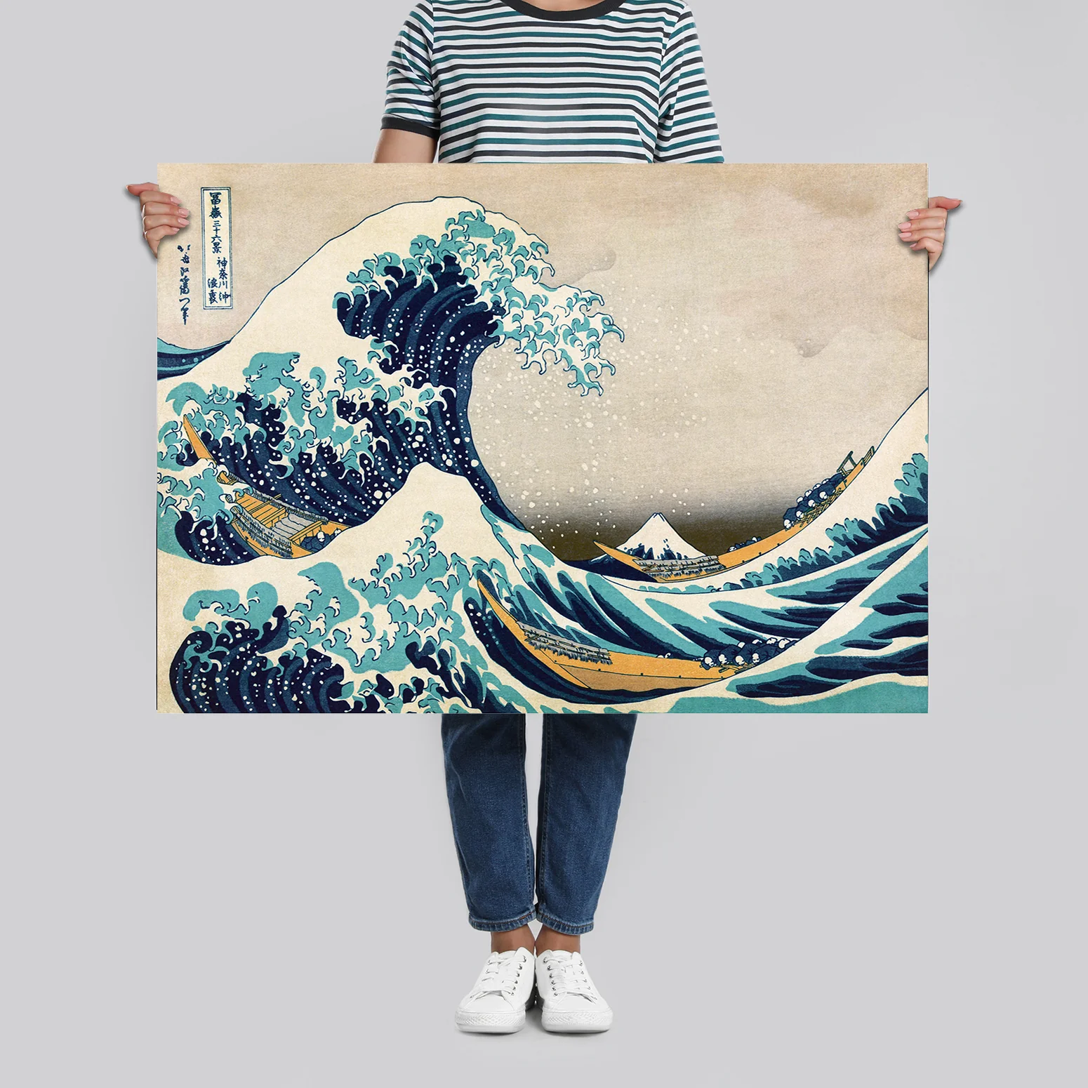 Great Wave Off Kanagawa Poster Katsushika Hokusai - Image 9