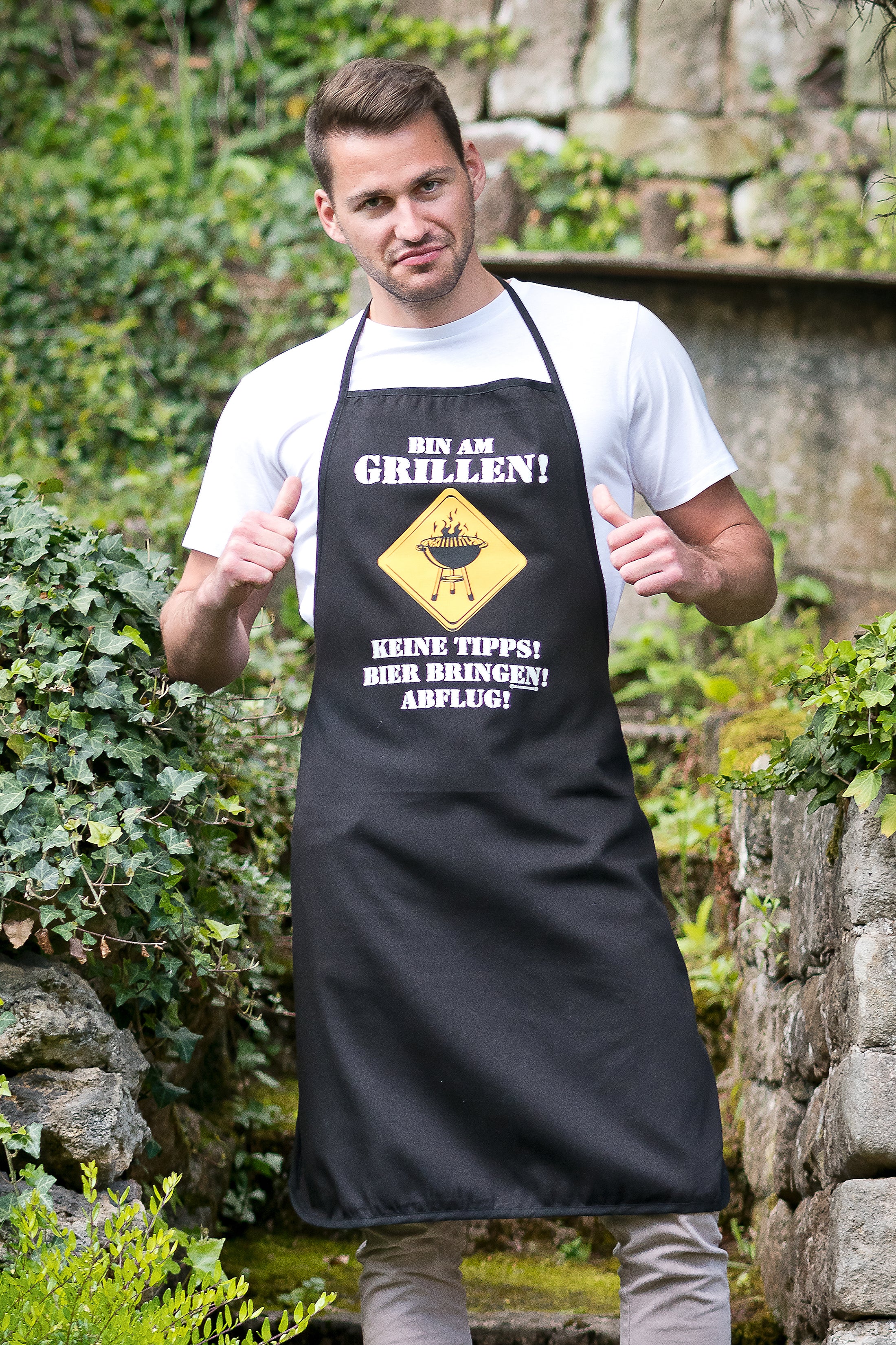 Grillschürze Bin am Grillen! - Image 4