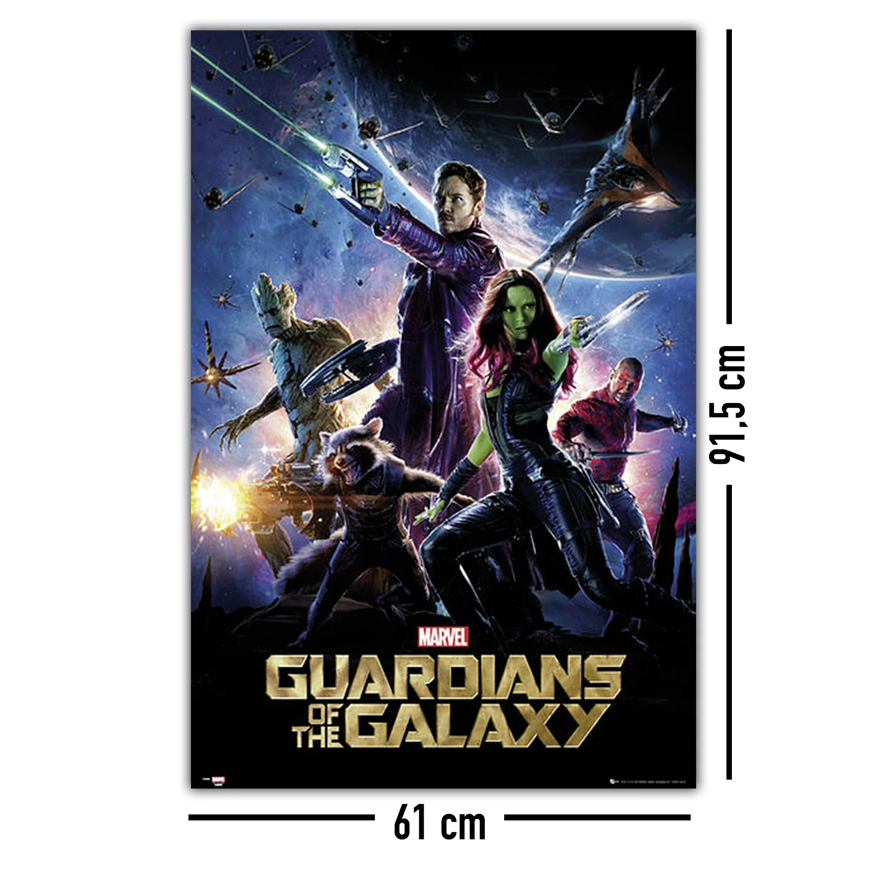 Guardians of the Galaxy Poster Hauptplakat / One Sheet - Image 8
