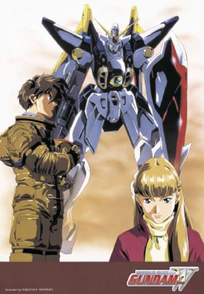 Postkarte Gundam Wing