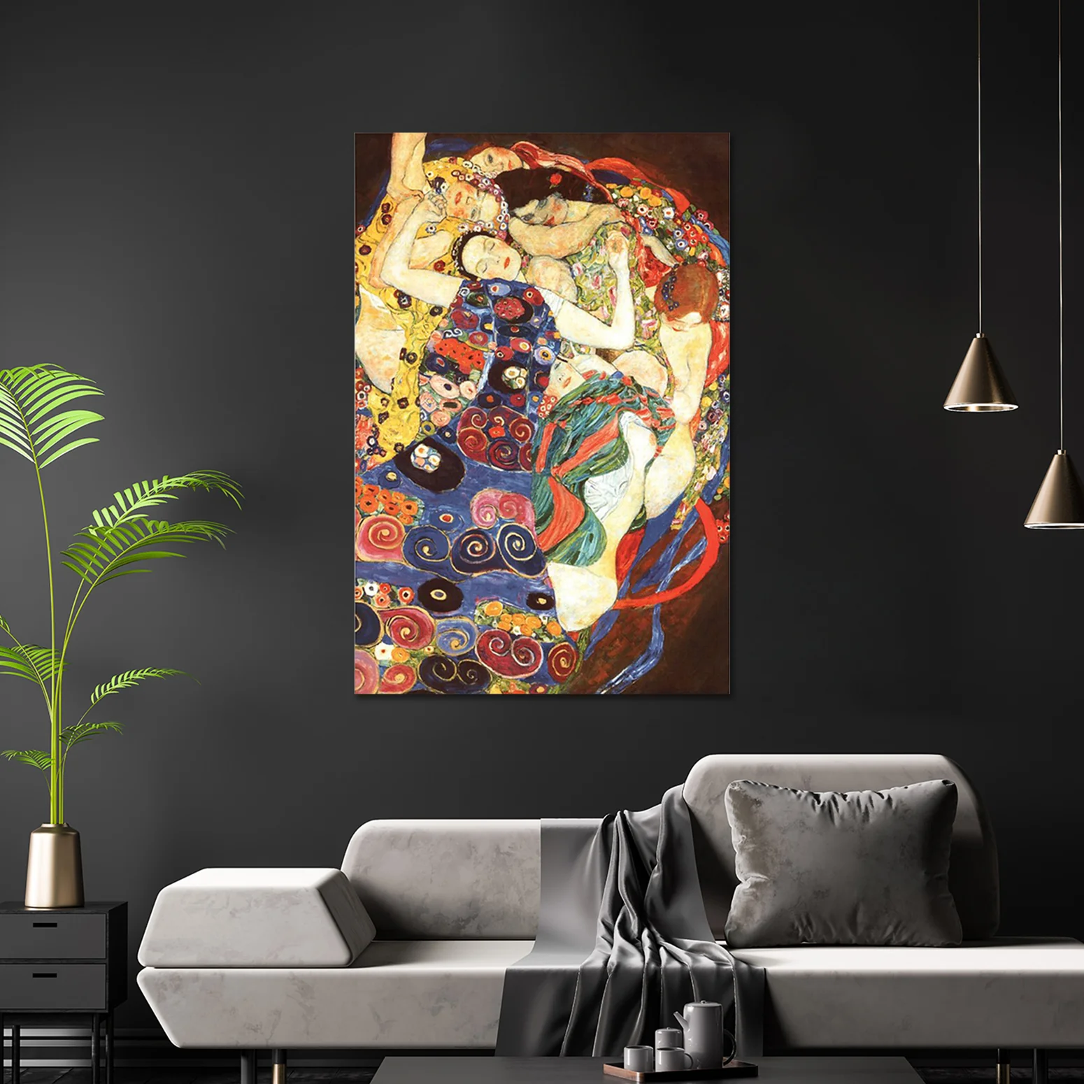 Gustav Klimt Poster Die Jungfrau - Image 3