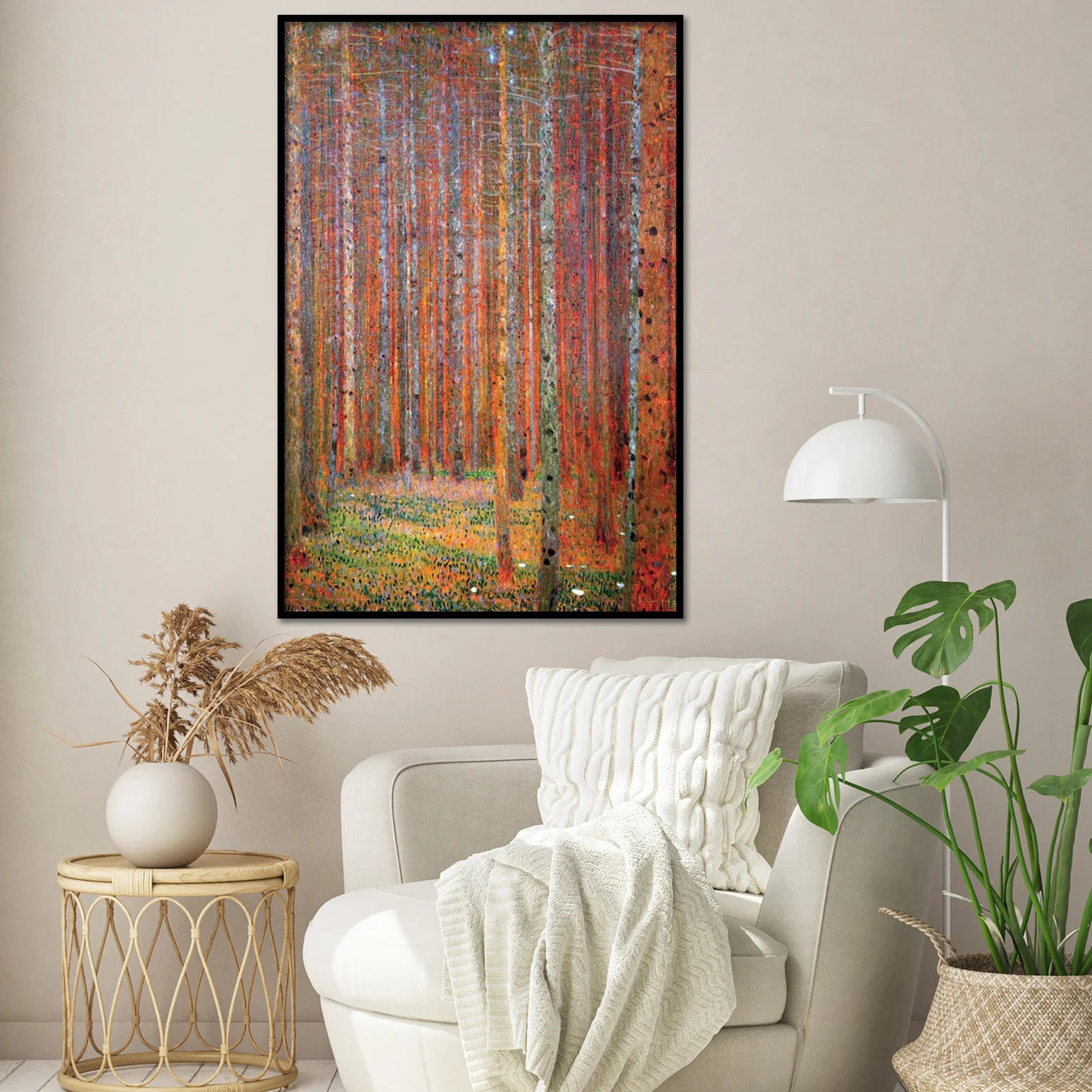 Gustav Klimt Poster Tannenwald - Image 2