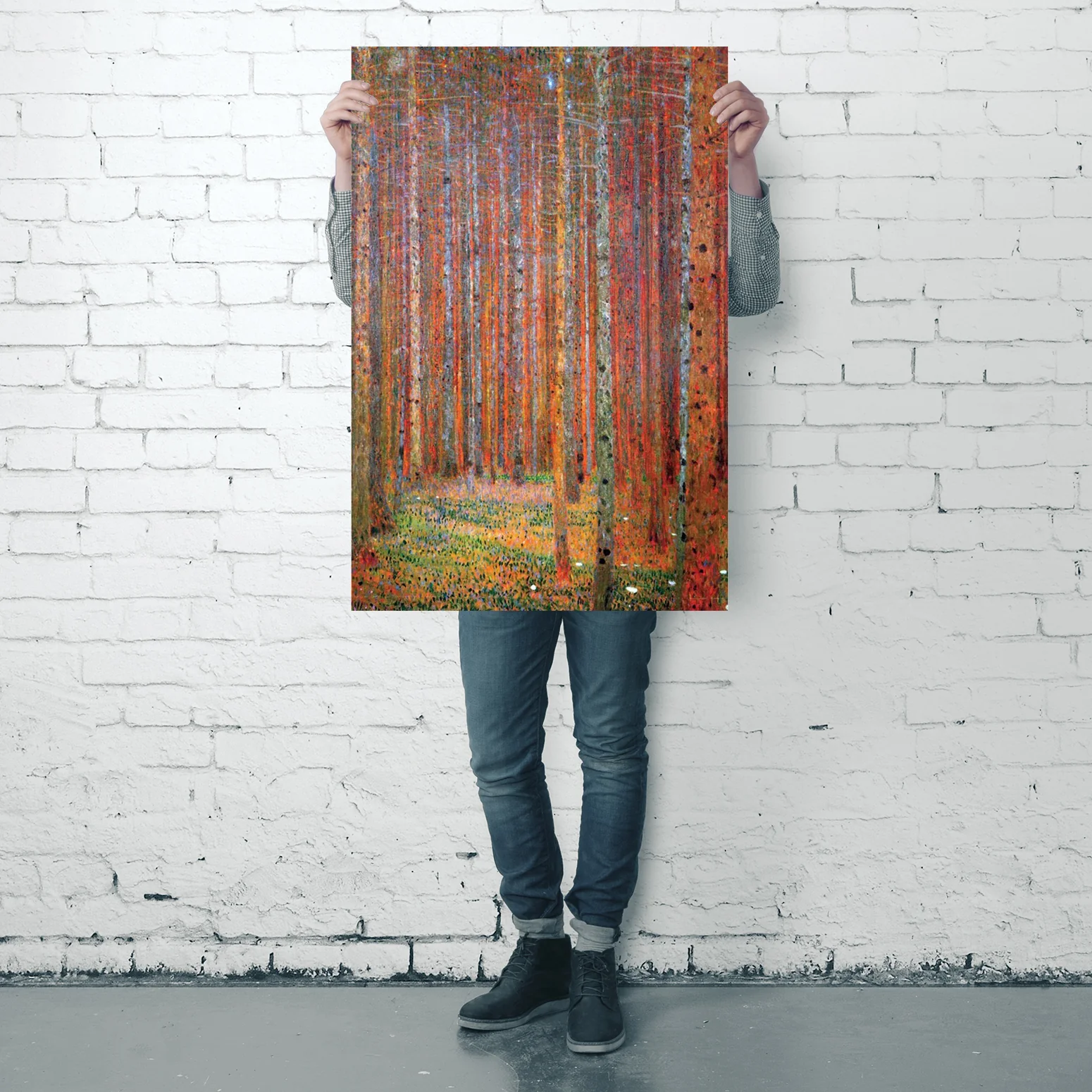 Gustav Klimt Poster Tannenwald - Image 4