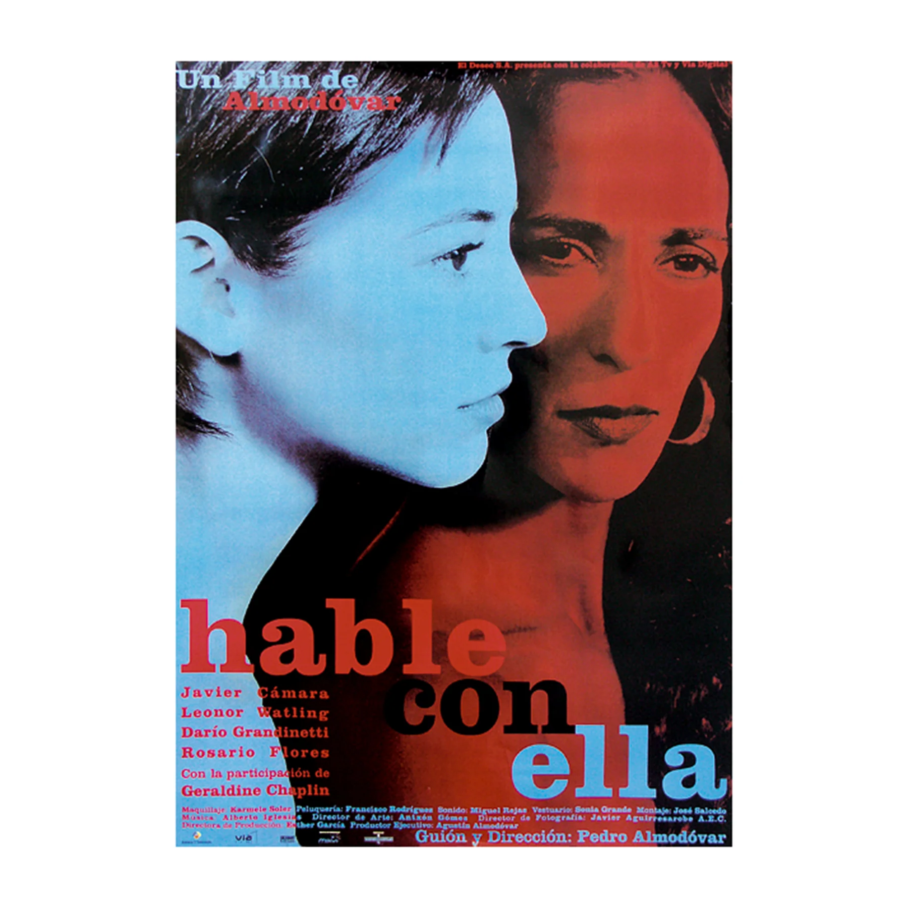 Hable Con Ella Sprich mit Ihr Poster