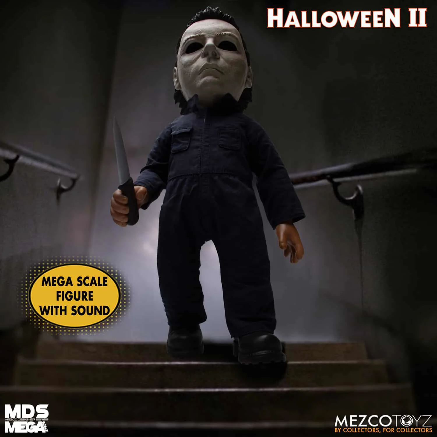 Halloween 2 MDS Figur Michael Myers Mega Scale mit Sound - Image 6