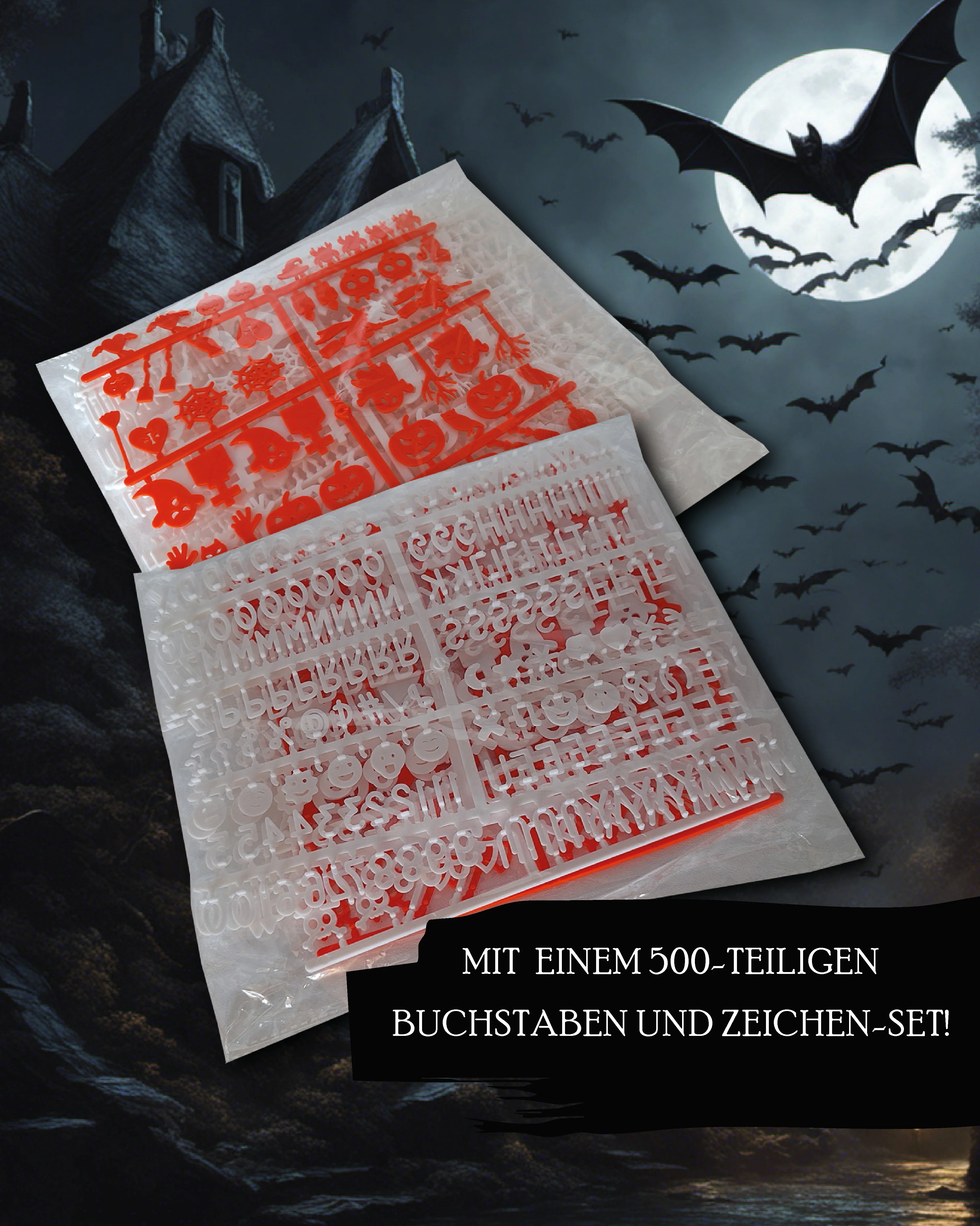 Halloween Sarg Stecktafel zum Stellen oder Hängen - Image 4