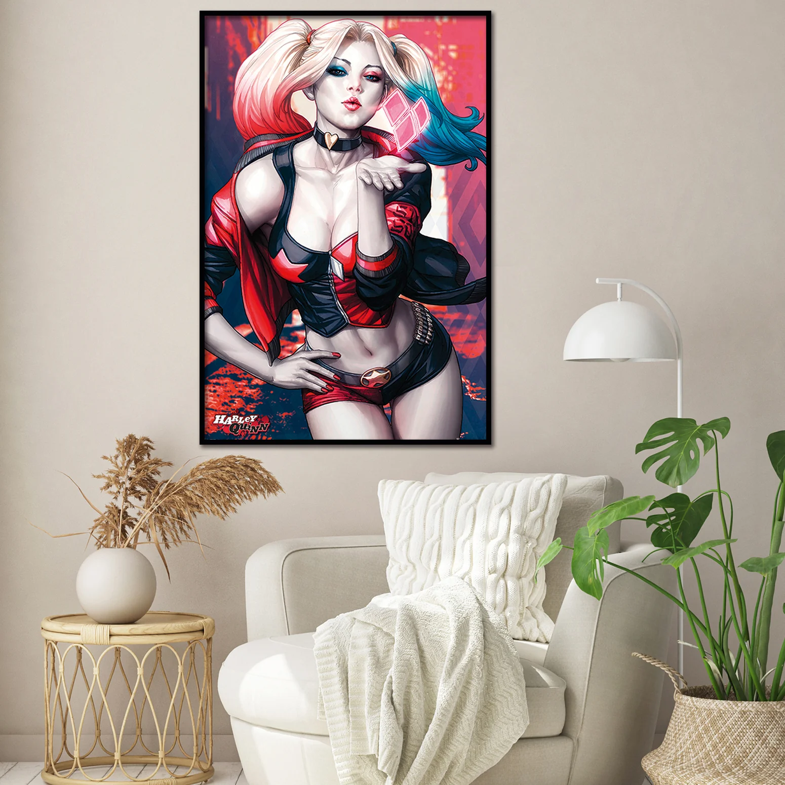 Harley Quinn Kiss Poster - Image 7