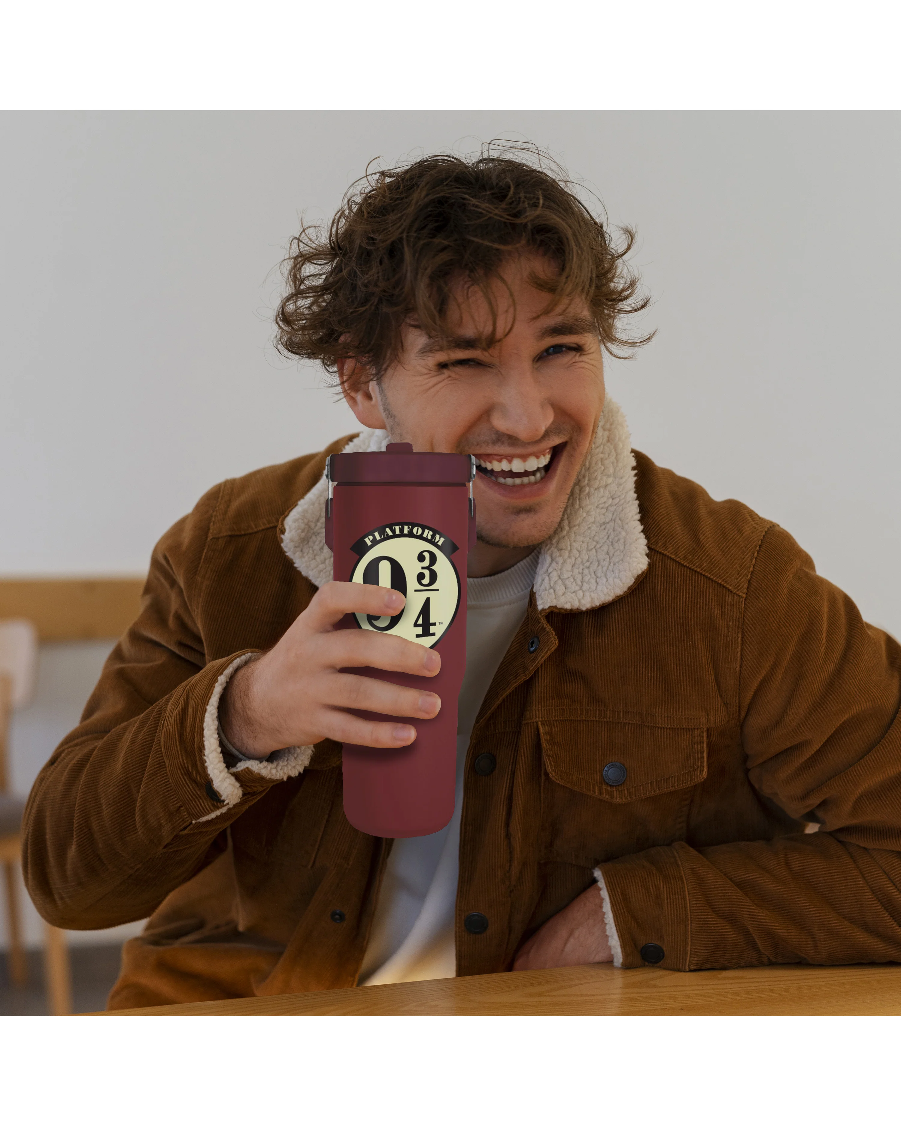 Harry Potter 30 oz Tumbler mit Griff & Flip-Strohhalm 0,85l - Image 2