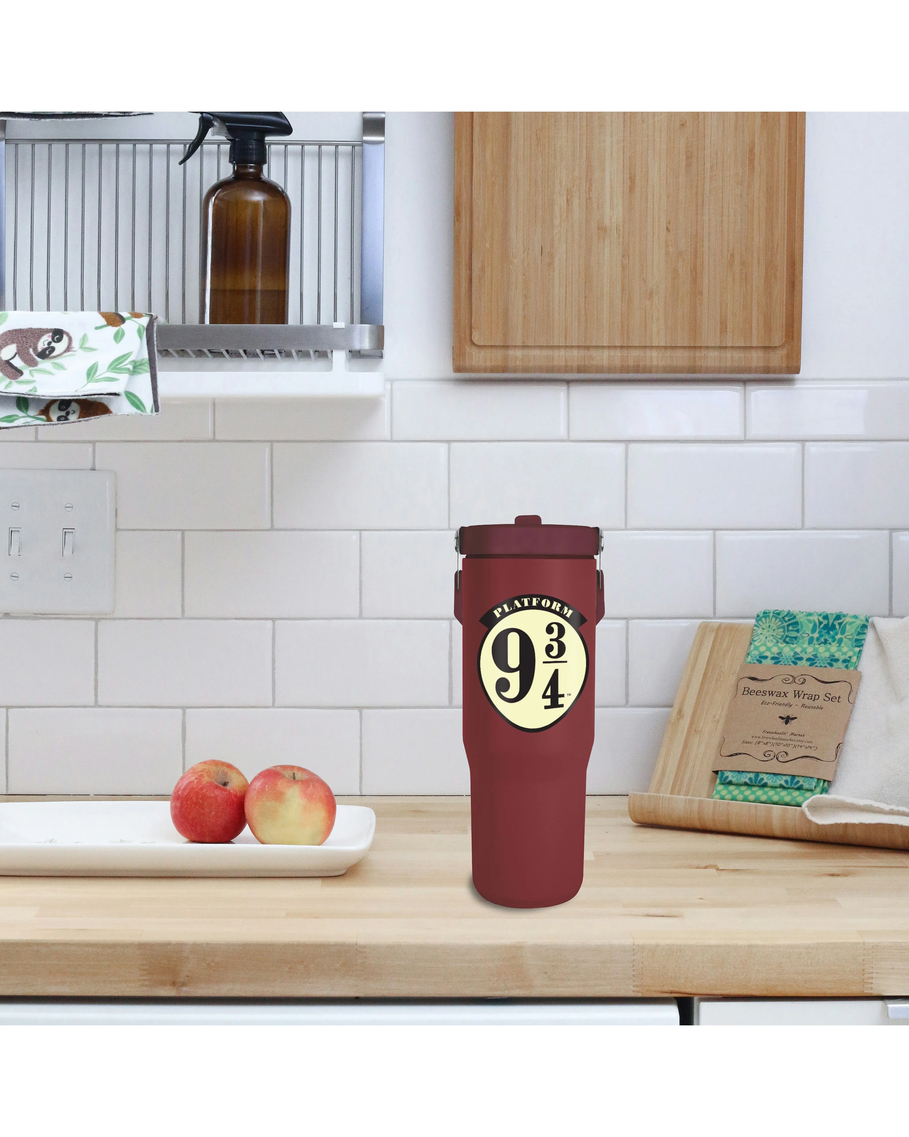 Harry Potter 30 oz Tumbler mit Griff & Flip-Strohhalm 0,85l - Image 4