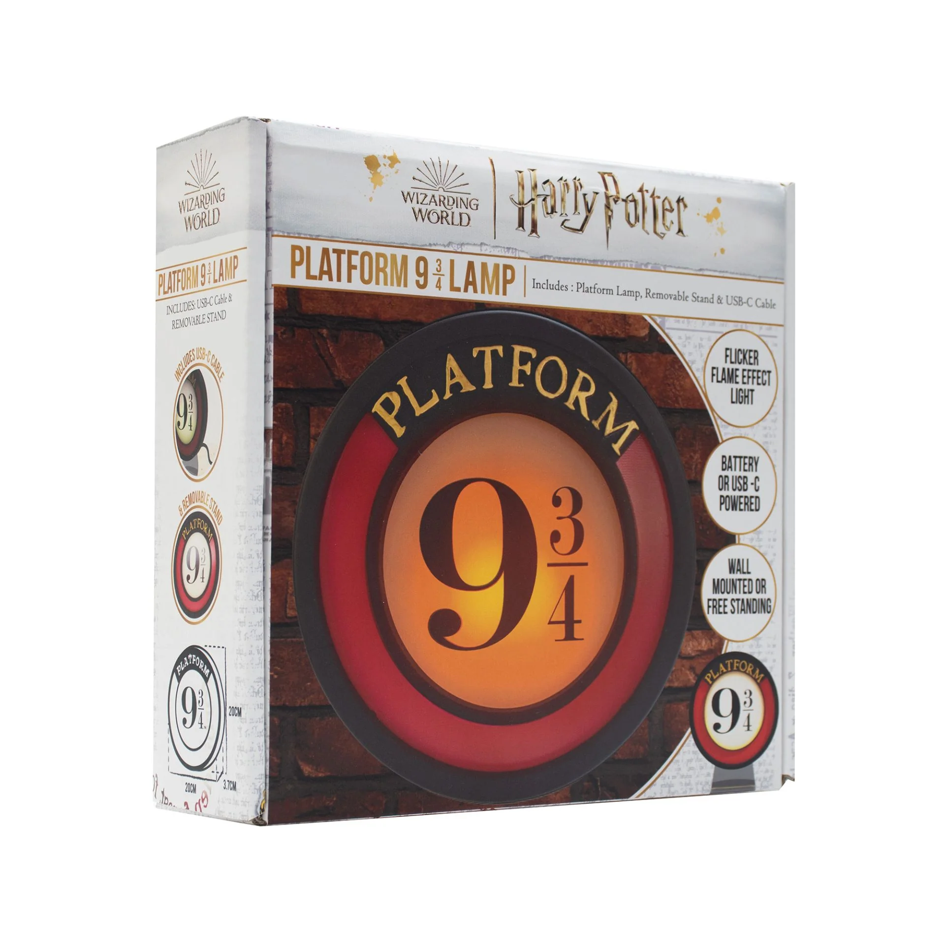 Harry Potter 3D LED Lampe Gleis 9 3/4 - Image 3