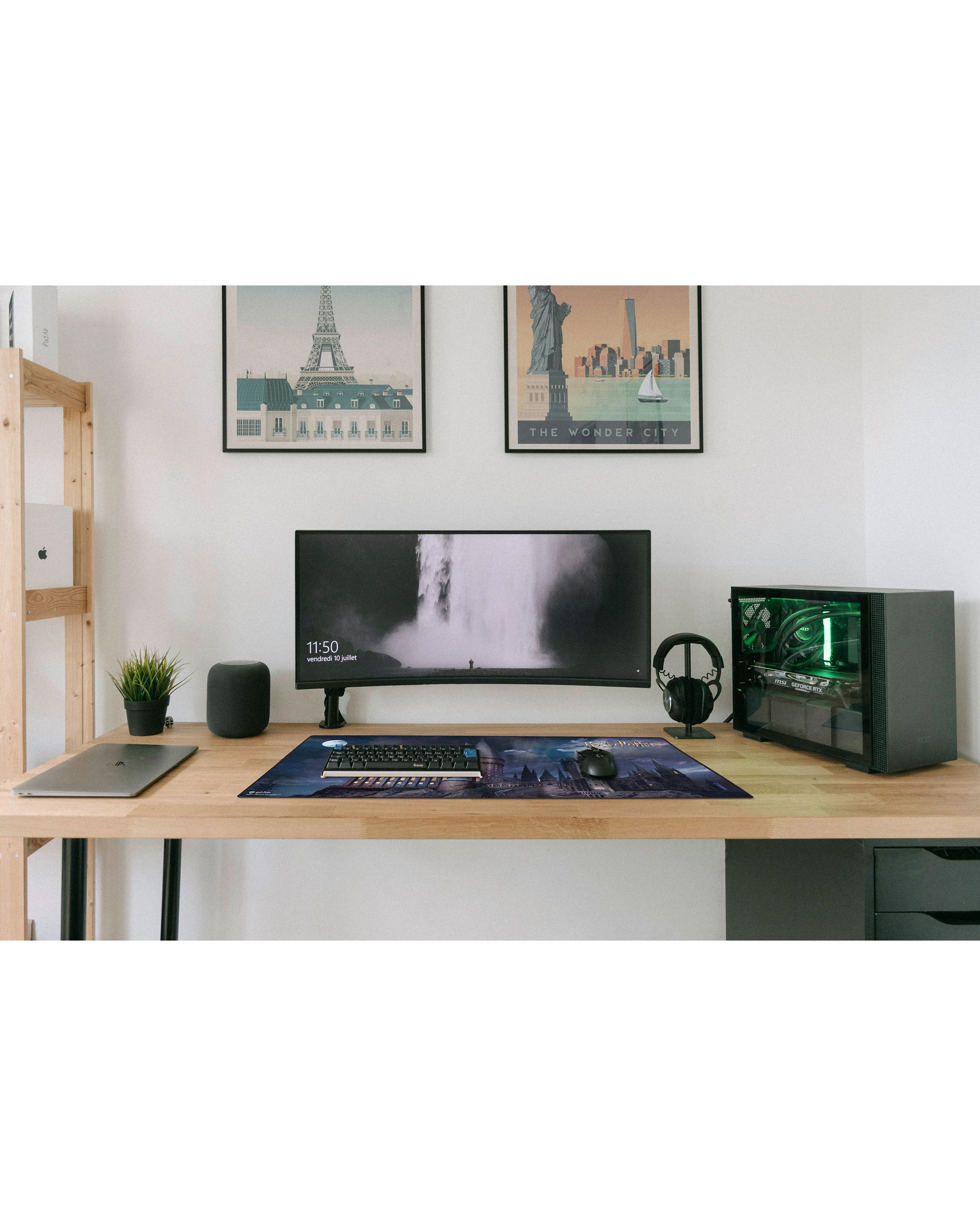 Harry Potter Desk Mat XL Mousepad für Tastatur Hogwarts - Image 2