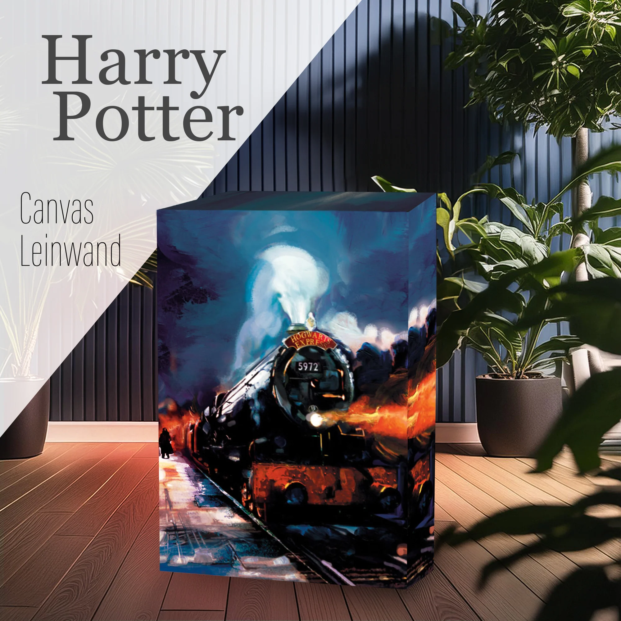 Harry Potter Light Up Canvas Bild Hogwarts Express - Image 4