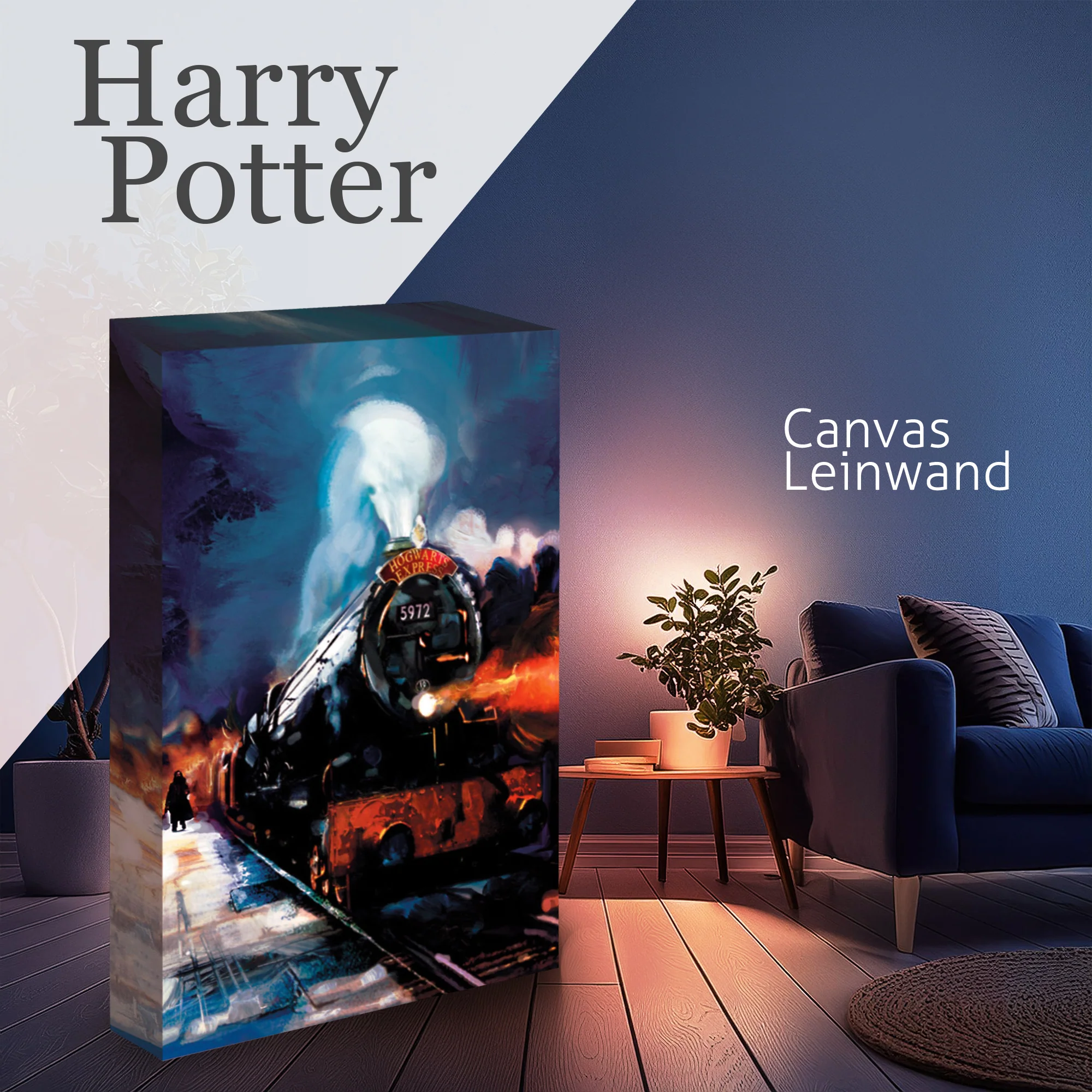 Harry Potter Light Up Canvas Bild Hogwarts Express - Image 6