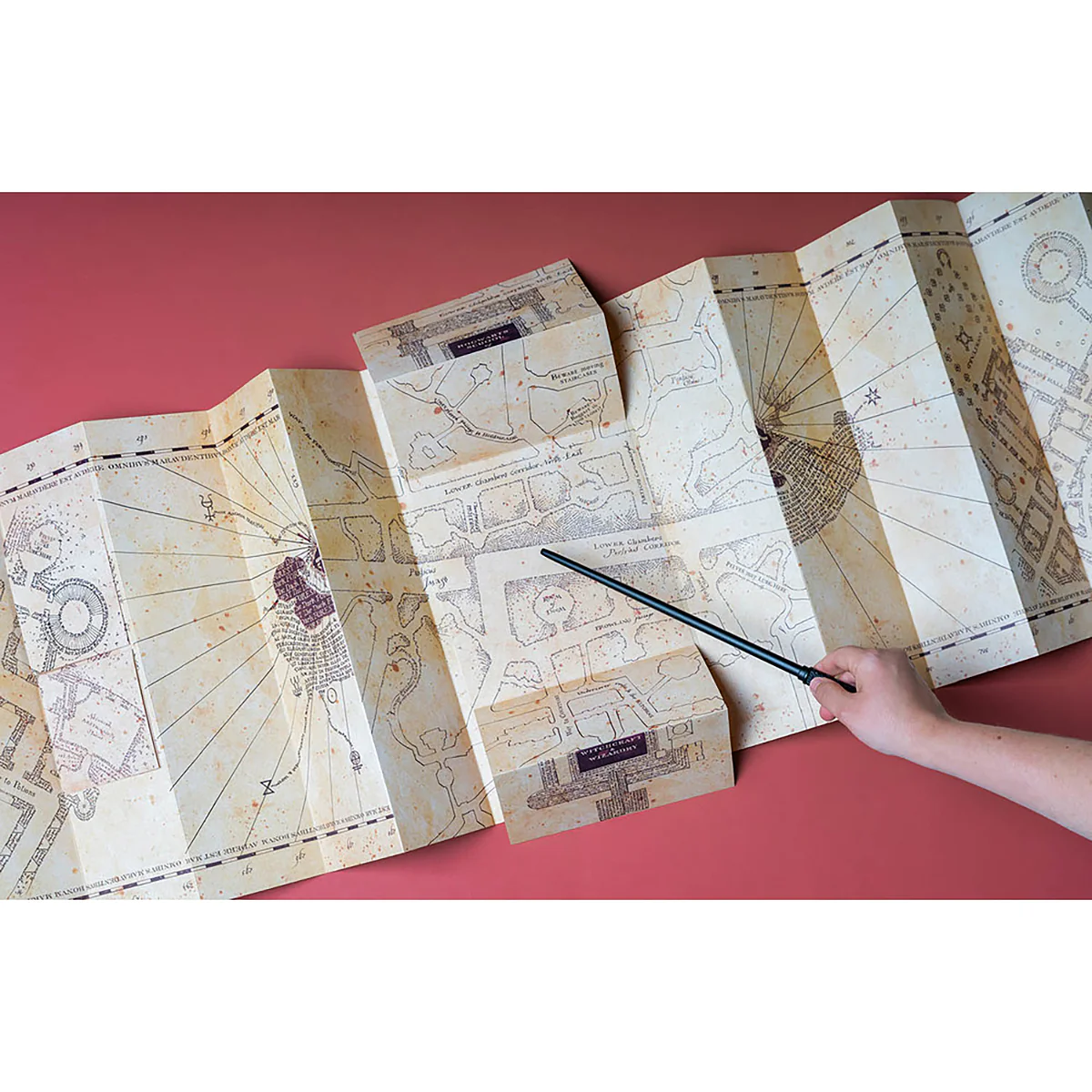 Harry Potter Marauder's Map gefaltete Karte - Image 5
