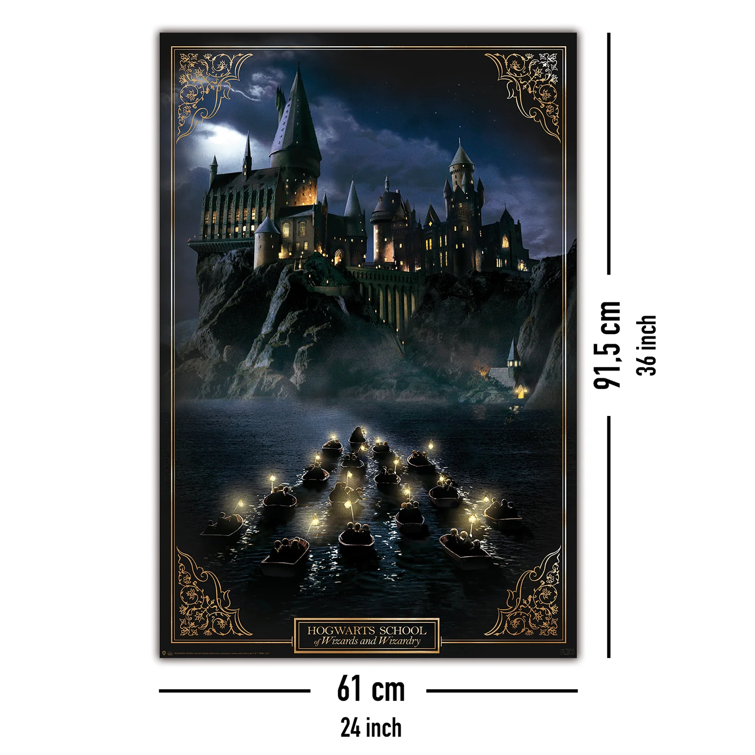Harry Potter Poster Hogwarts Castle - Image 5