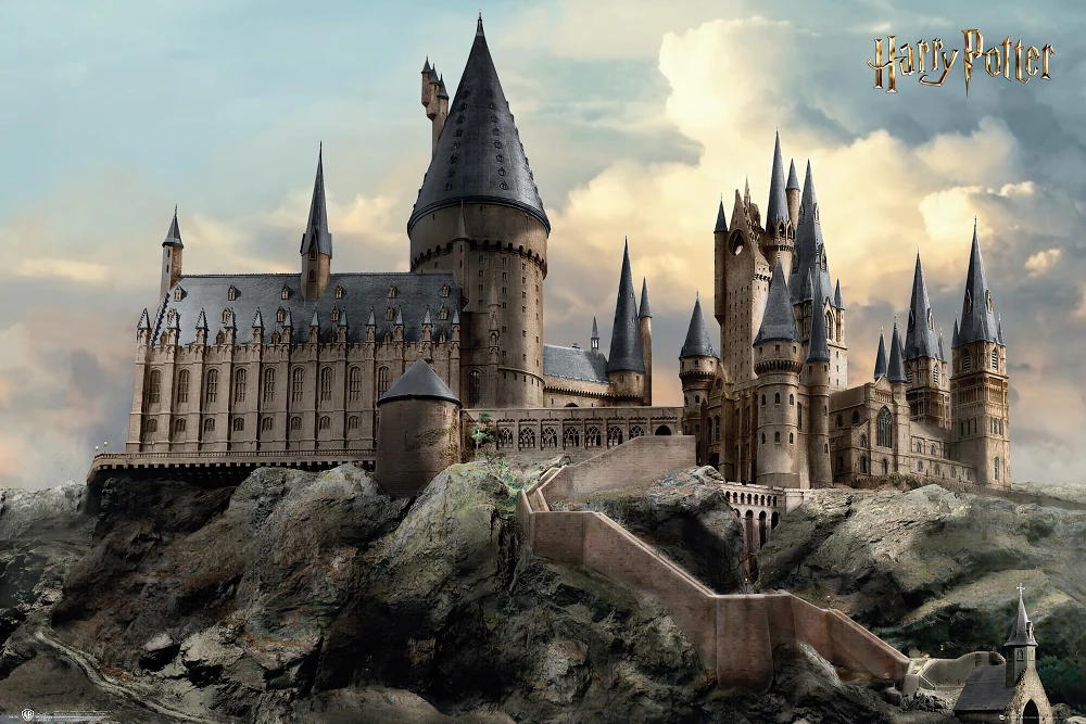Harry Potter Poster Hogwarts Day