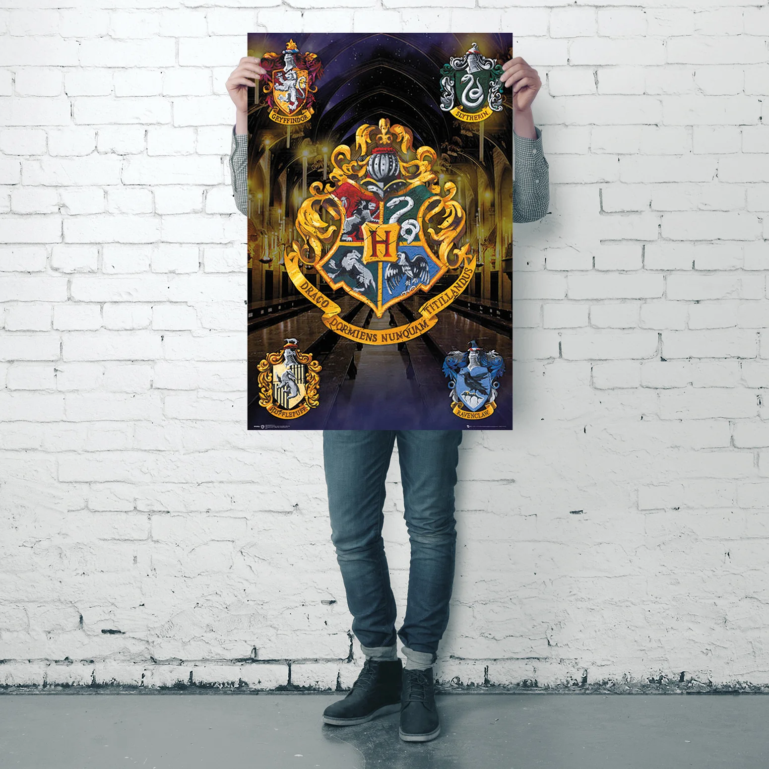 Harry Potter Poster Hogwarts Häuserwappen - Image 4