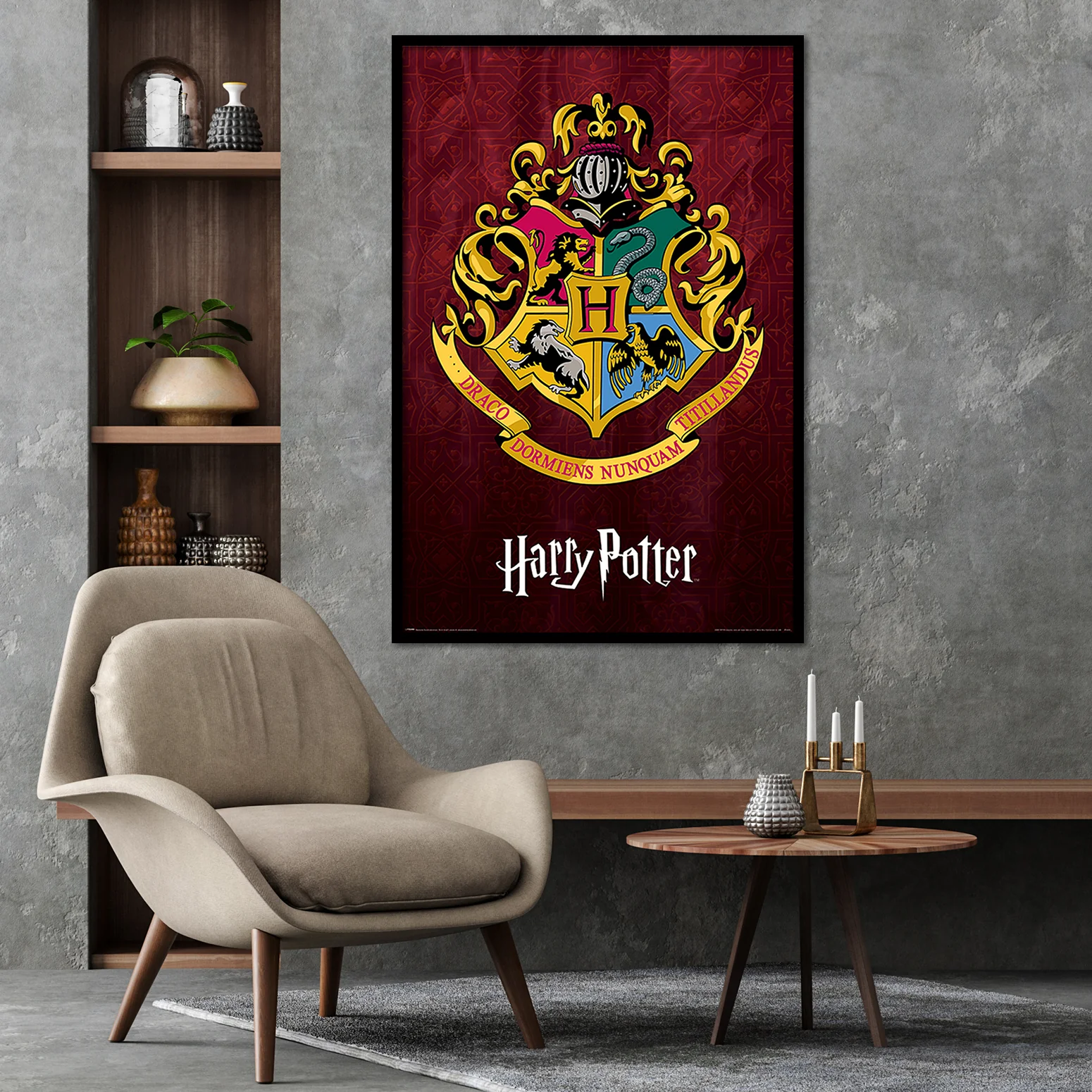 Harry Potter Poster Hogwarts School Crest - Image 7