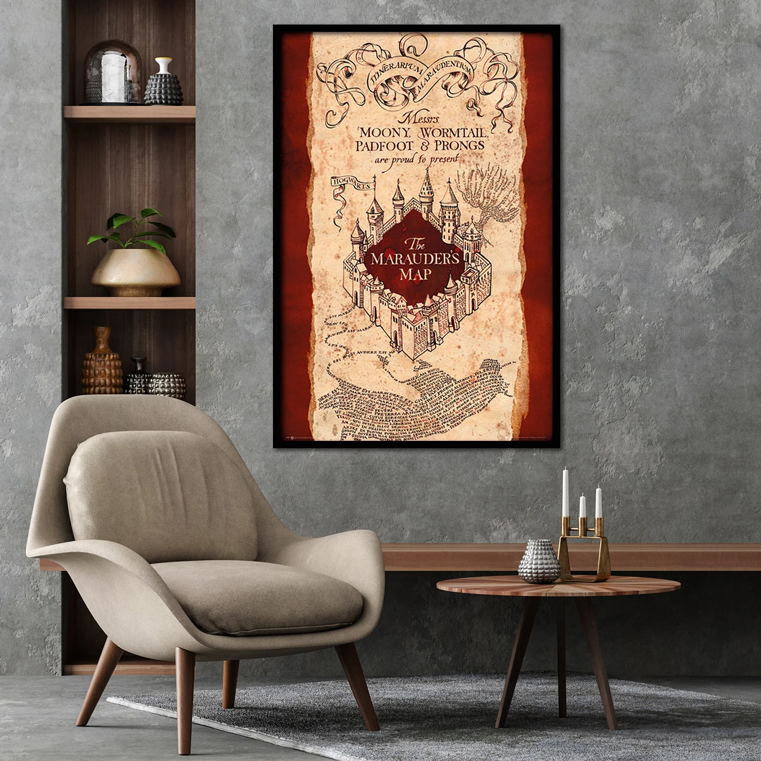 Harry Potter Poster Marauders Map - Image 2