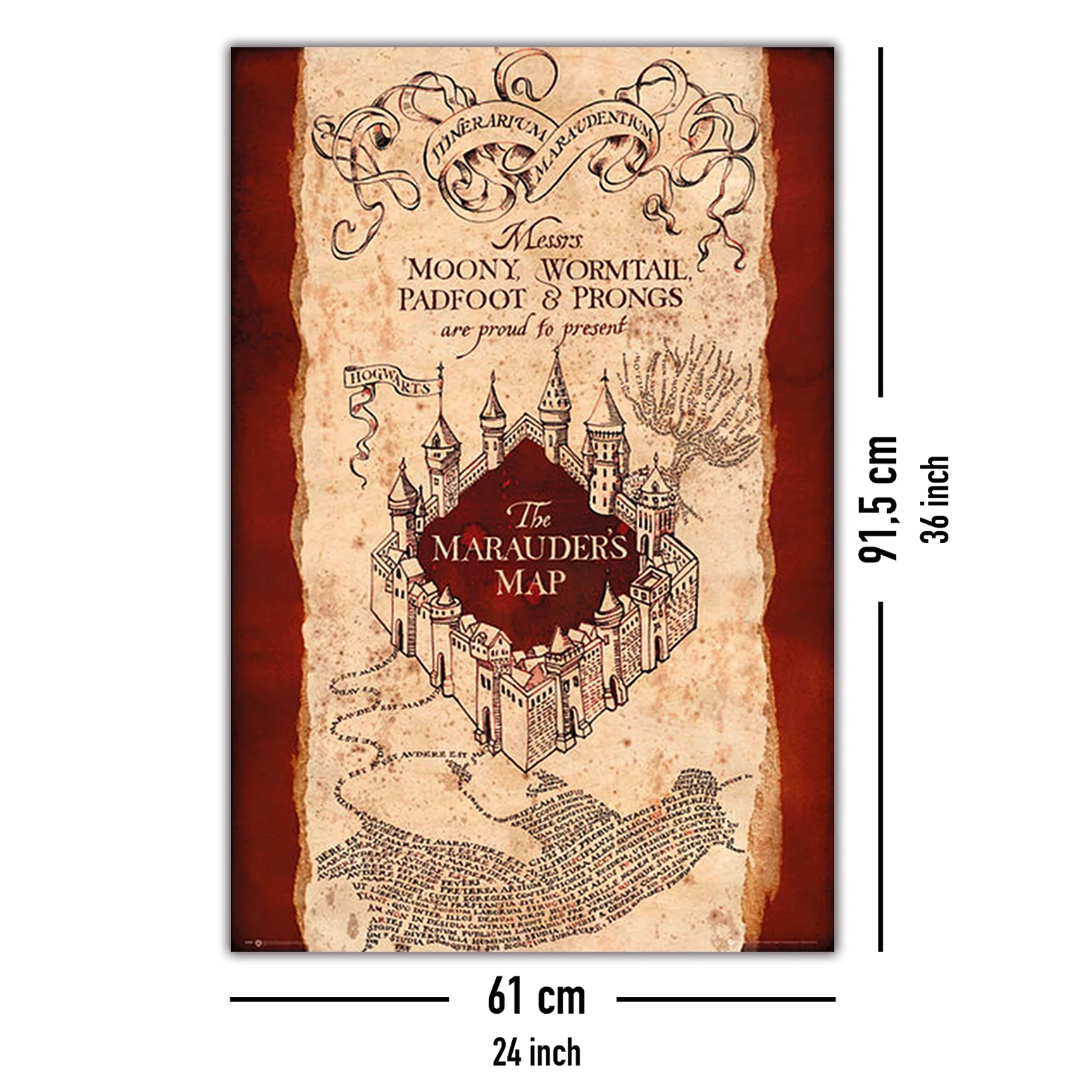 Harry Potter Poster Marauders Map - Image 5