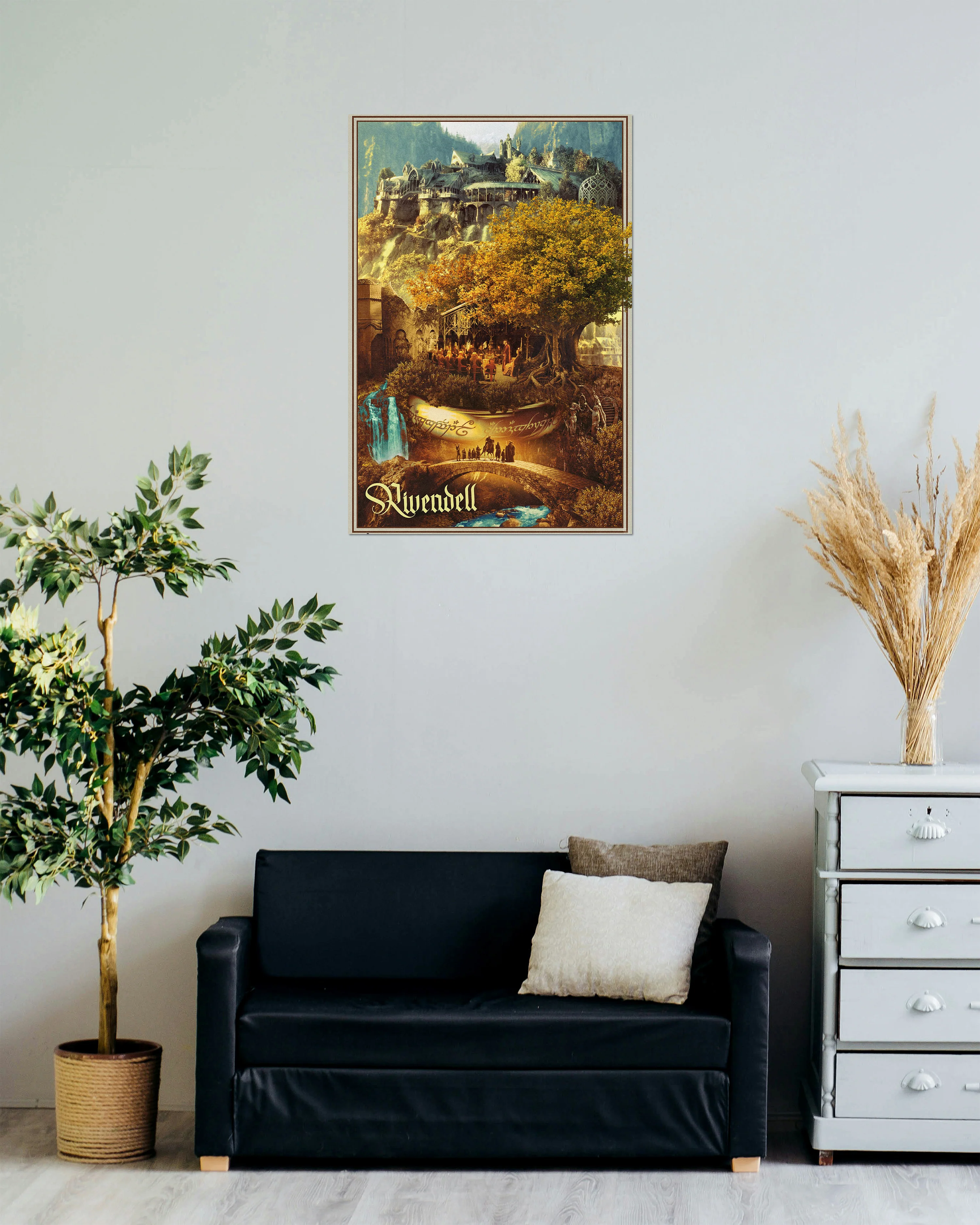 Herr der Ringe Poster - 61x91,5 cm - Rivendell - Bruchtal - Image 5