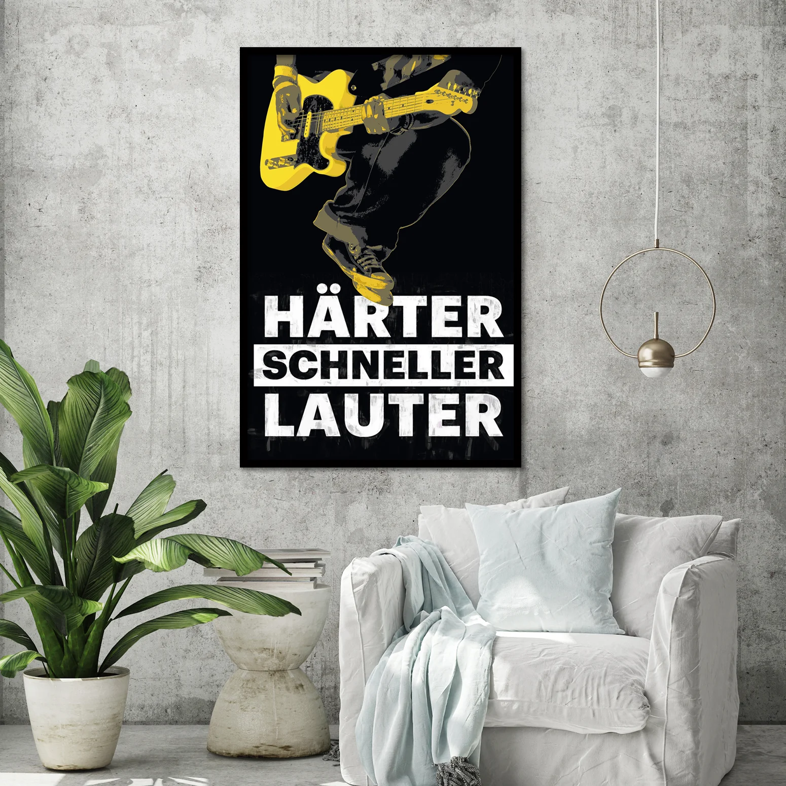 Härter Schneller Lauter Poster - Image 2