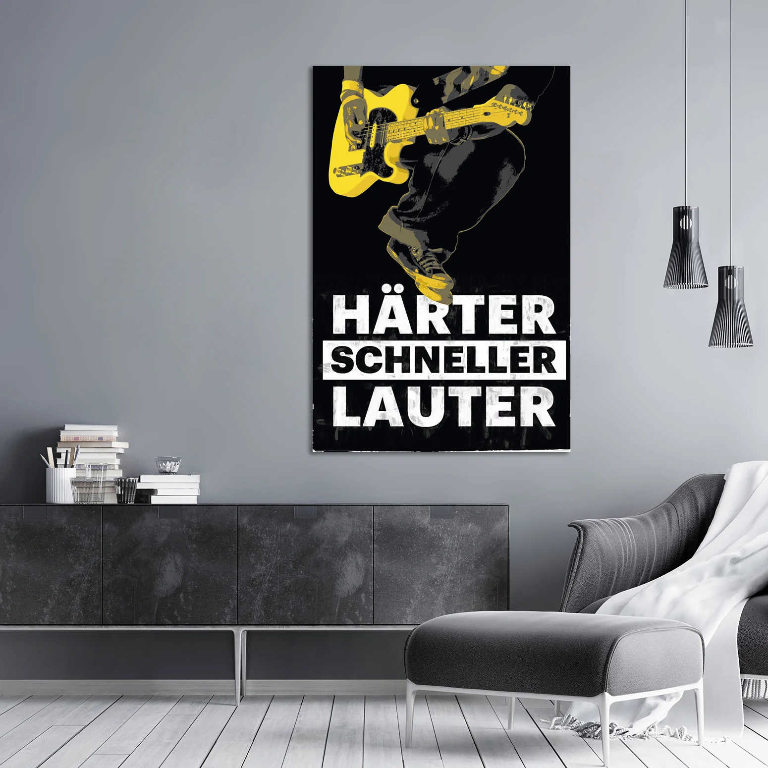 Härter Schneller Lauter Poster - Image 3