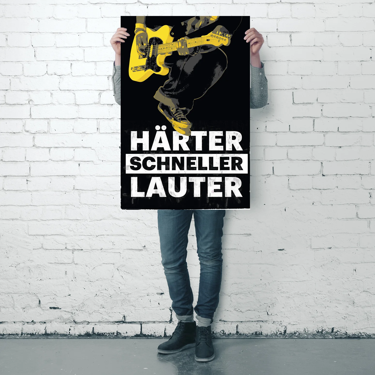Härter Schneller Lauter Poster - Image 4