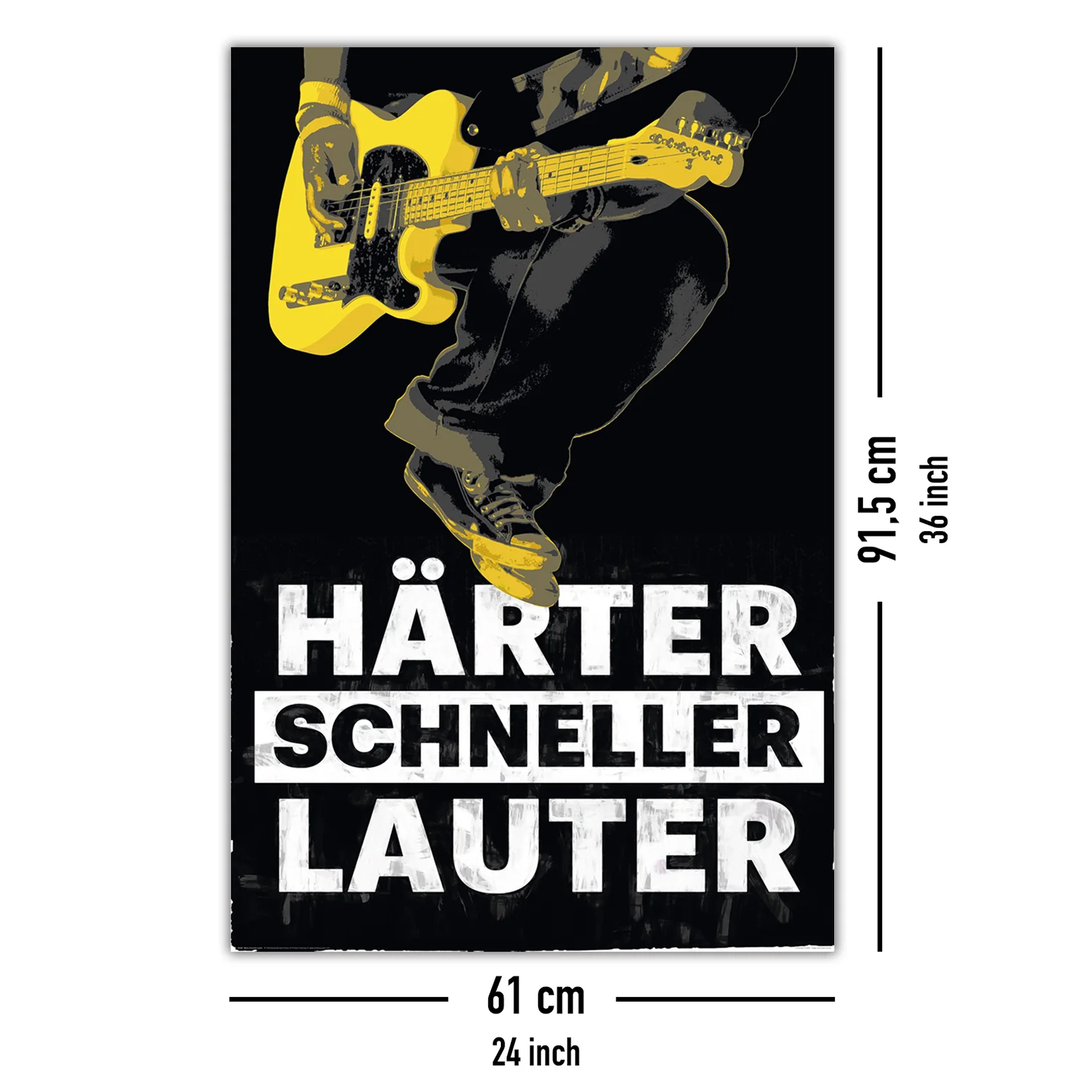 Härter Schneller Lauter Poster - Image 5