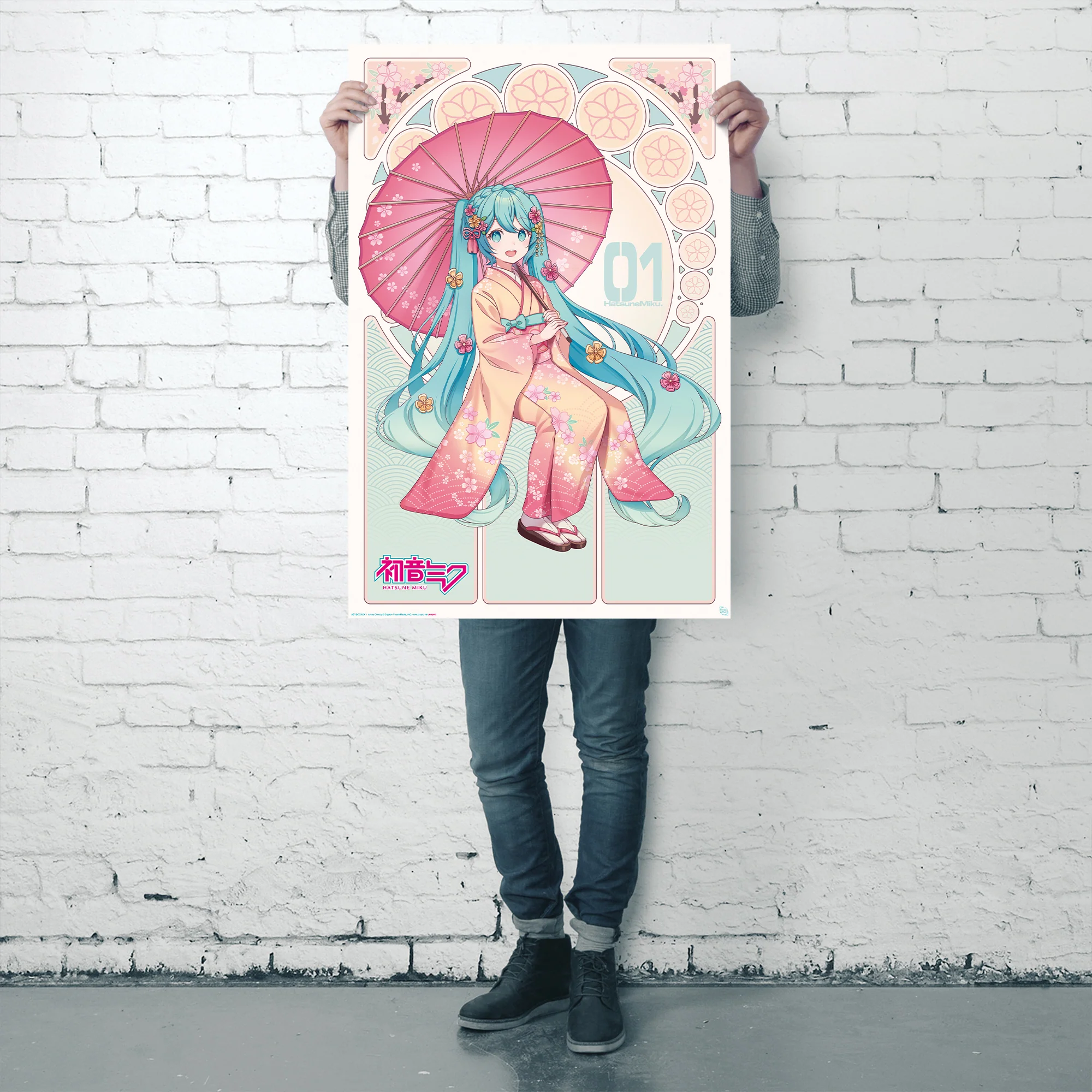 Hatsune Miku Poster Sakura Kimono - Image 4