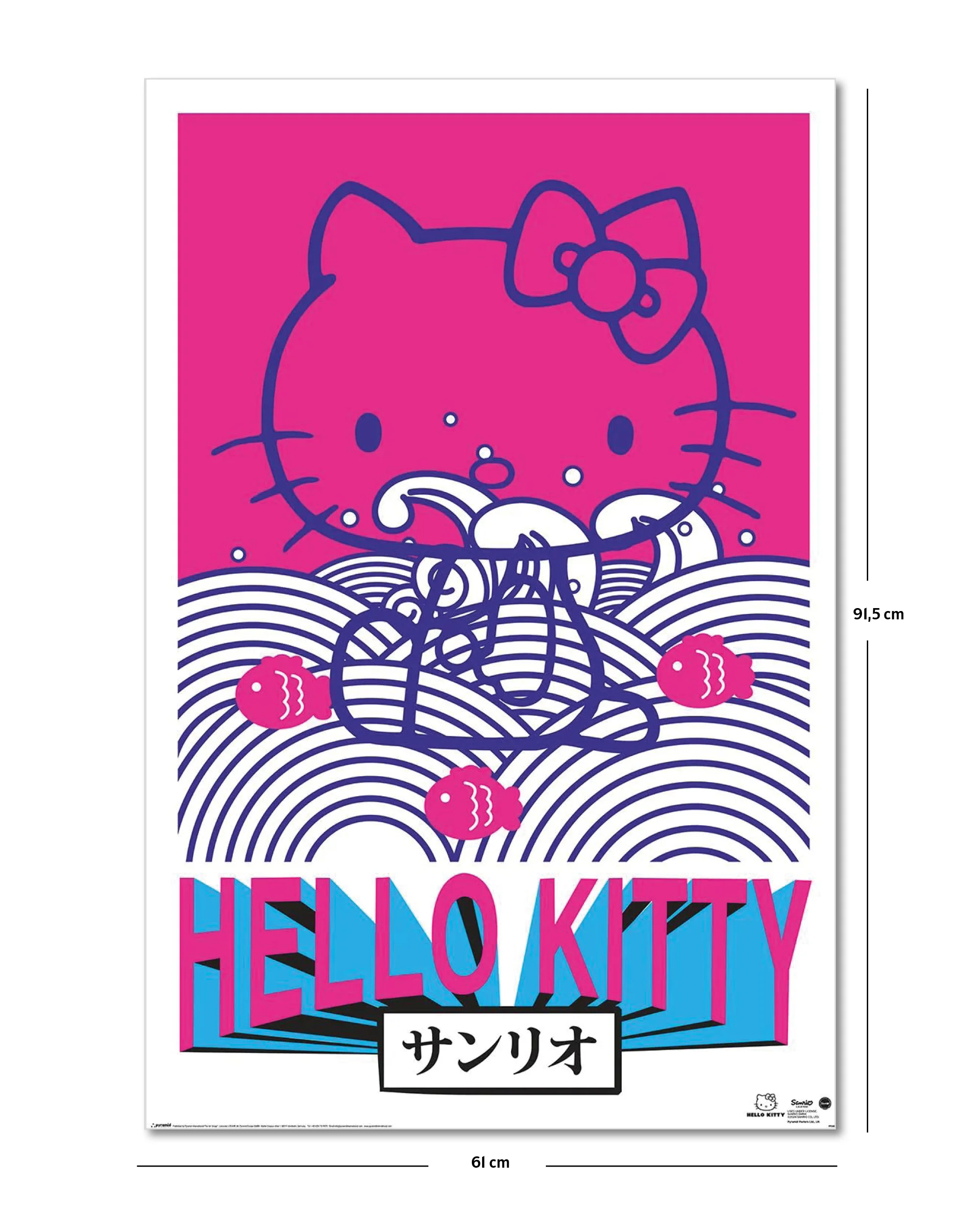 Hello Kitty Poster Tokyo Rebel - Image 2