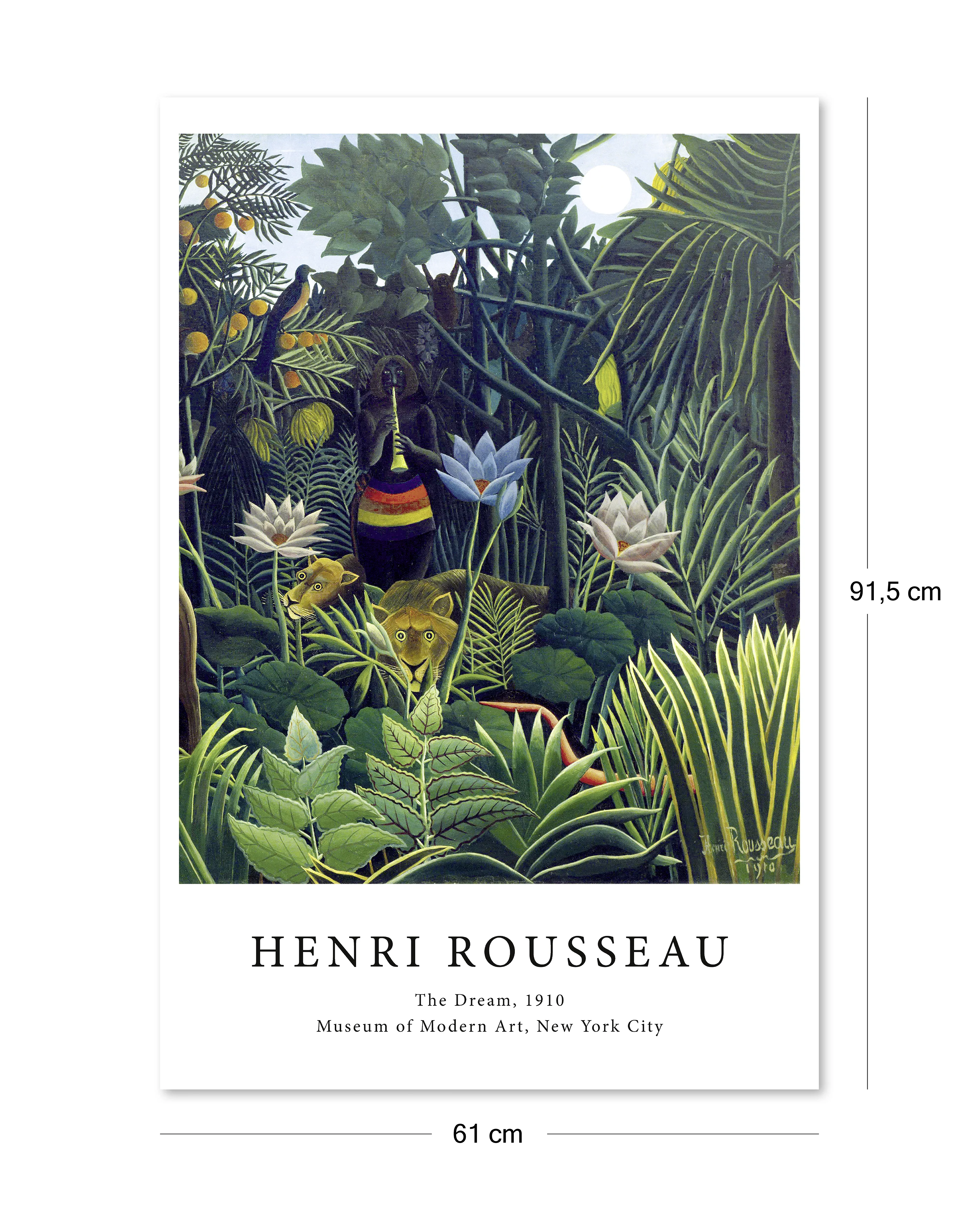 Henri Rousseau Poster The Dream - Image 2
