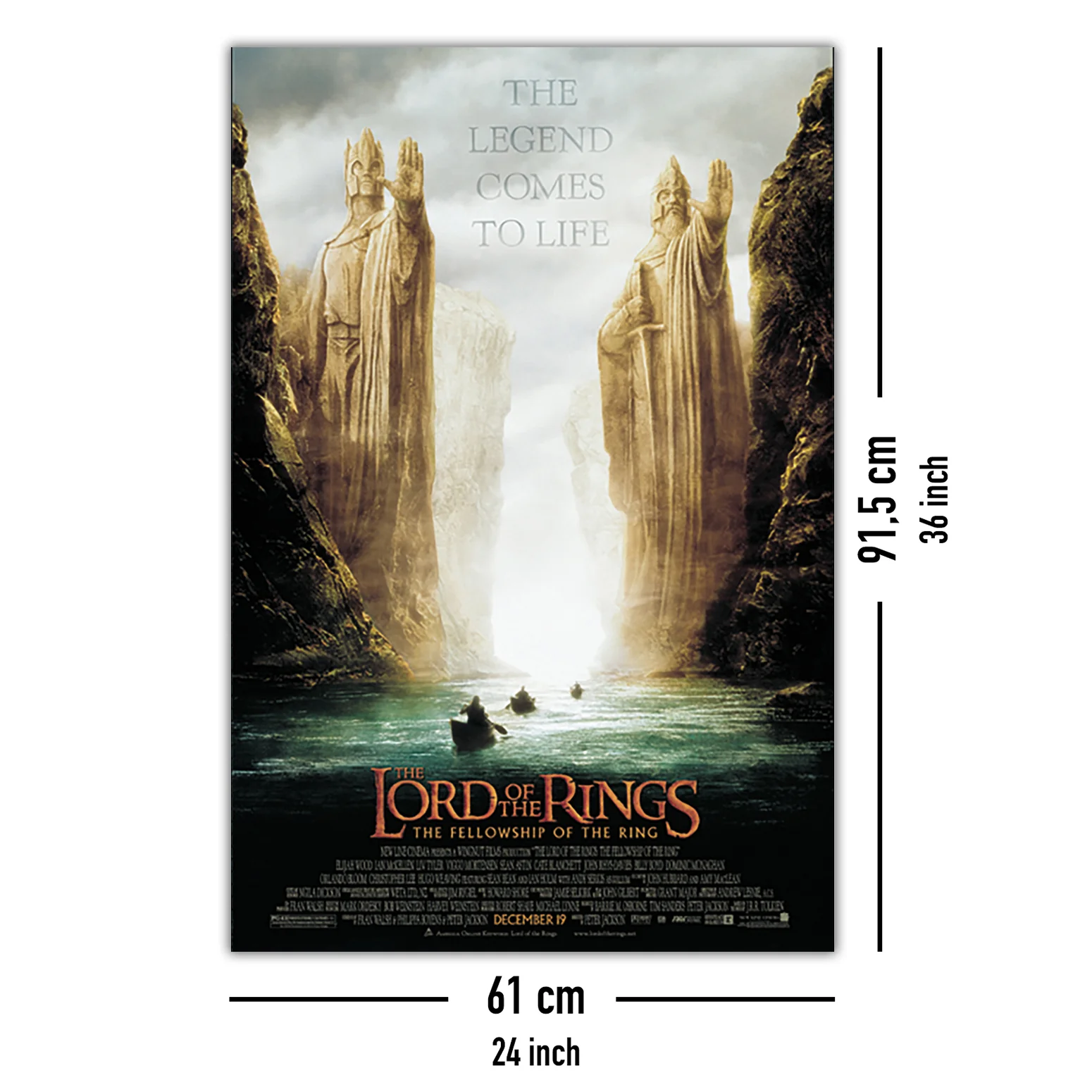 Herr der Ringe Poster 61 x 91,5 cm - Image 10