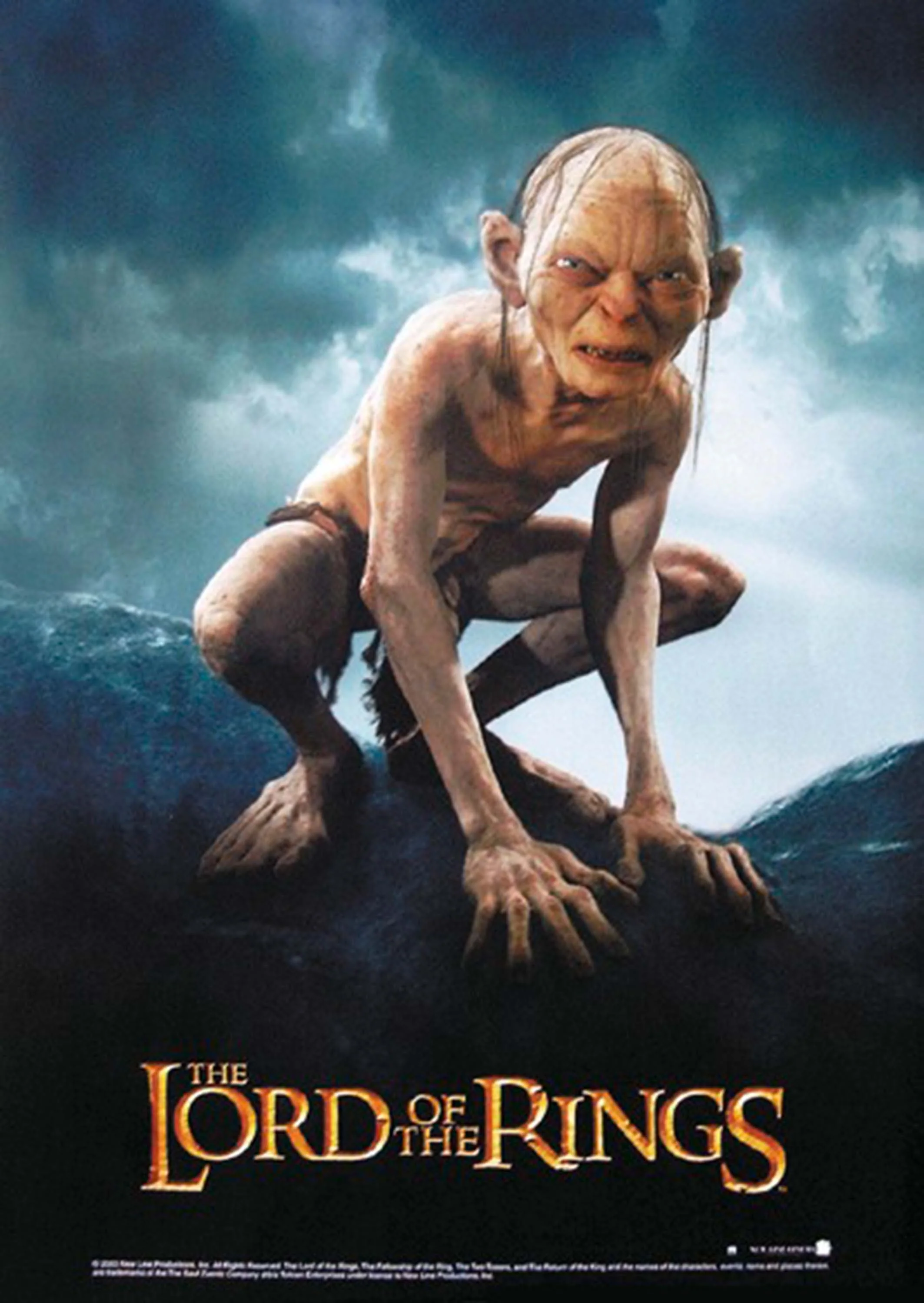 Herr der Ringe Poster Die zwei Türme Gollum - Image 2