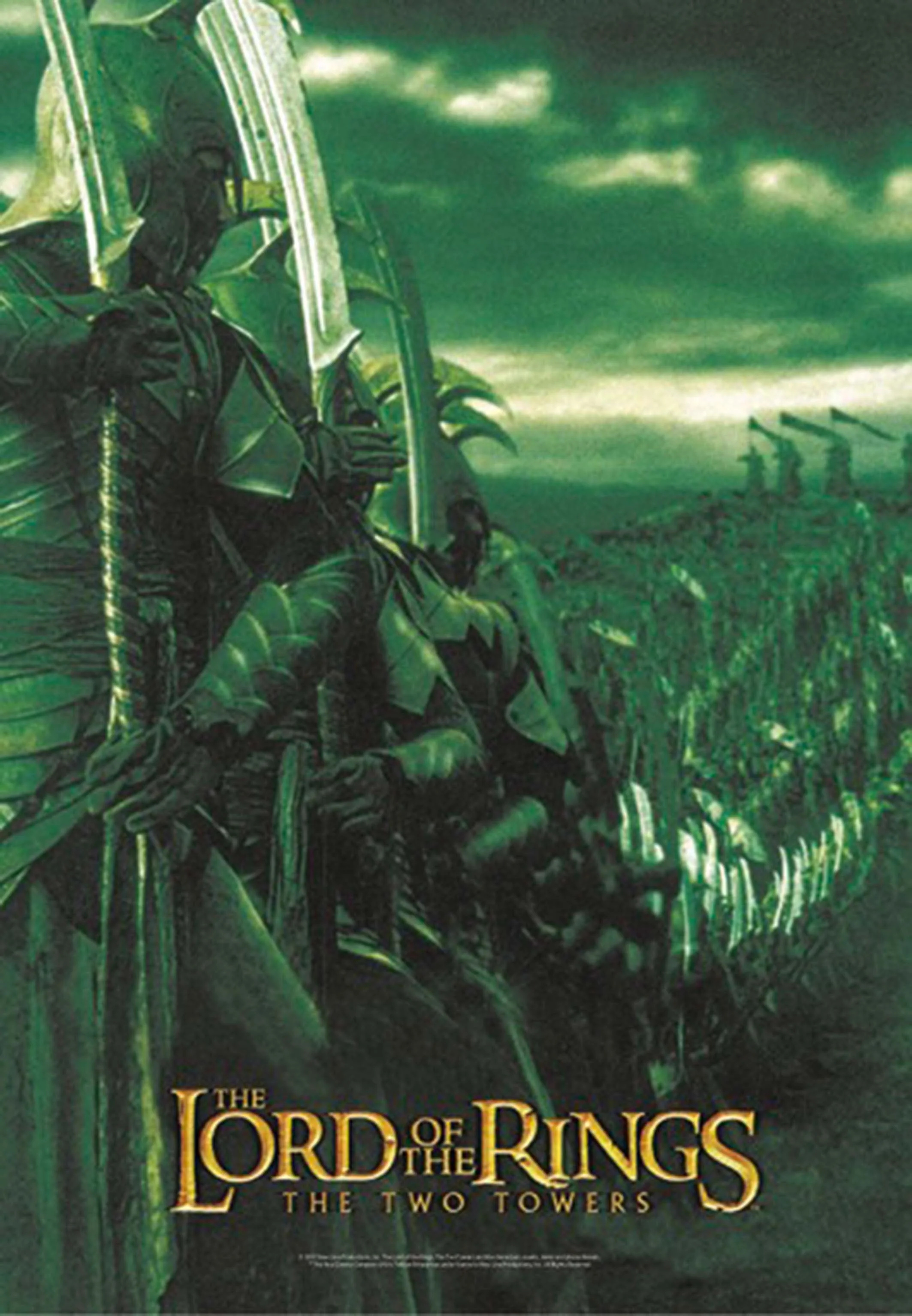Herr der Ringe Poster Die zwei Türme Grüne Soldaten - Image 2